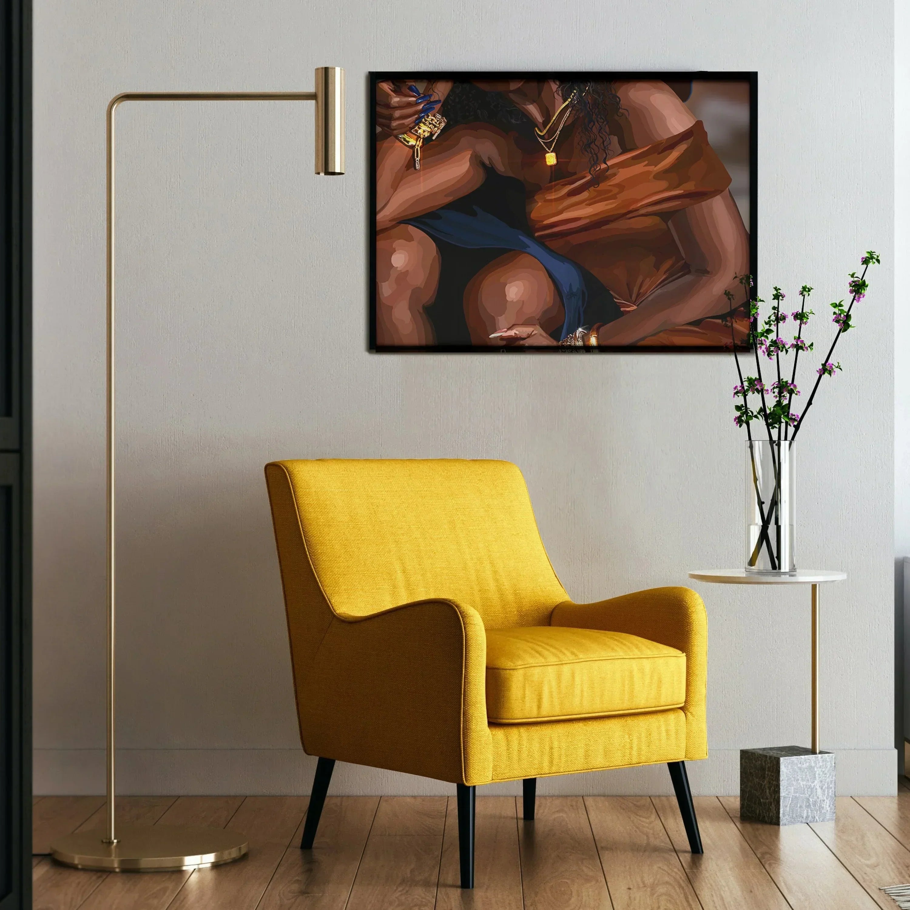 The Bold and Beautiful: Decorating with Melanin Art Pieces