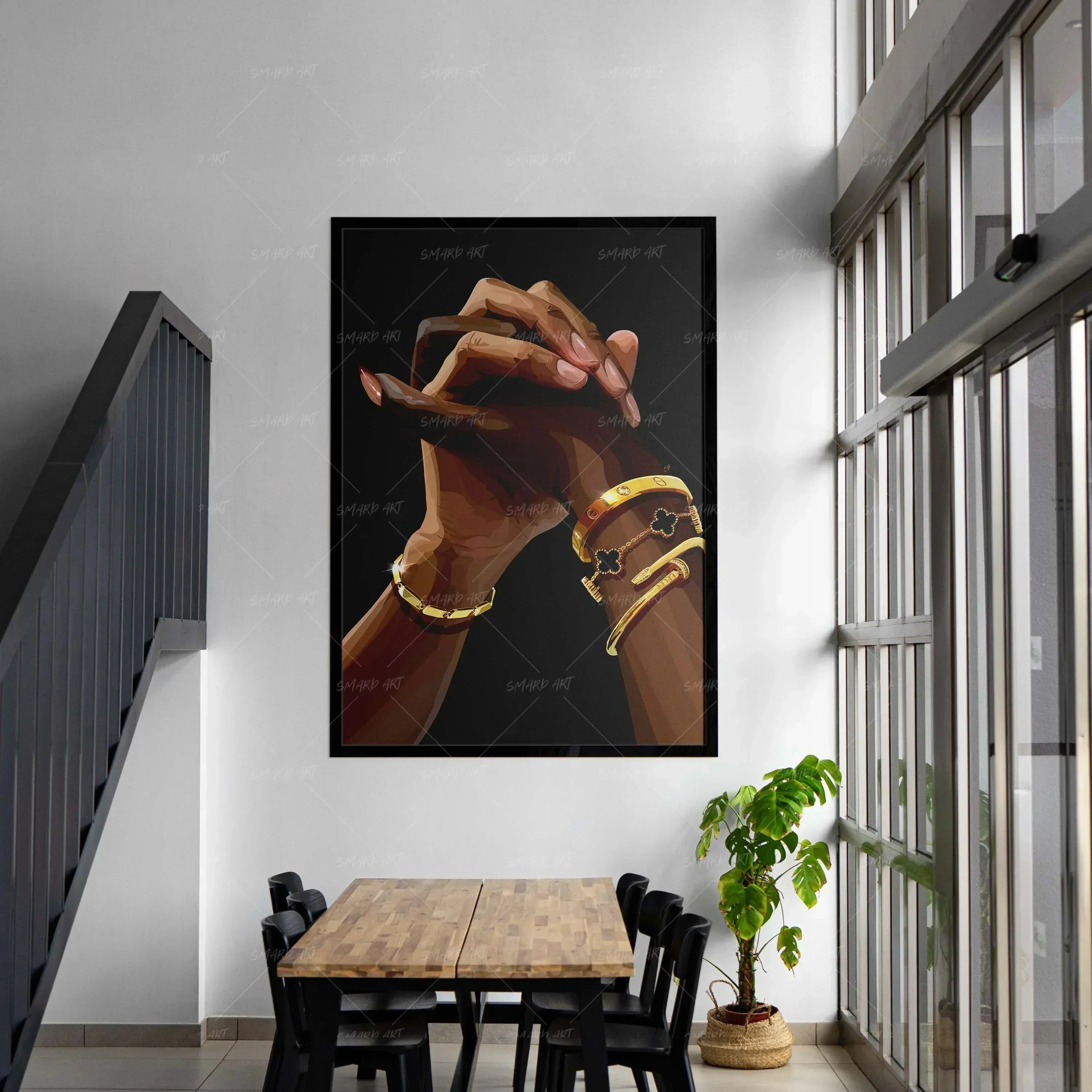 Why Black Wall Art Belongs in Every Modern Home