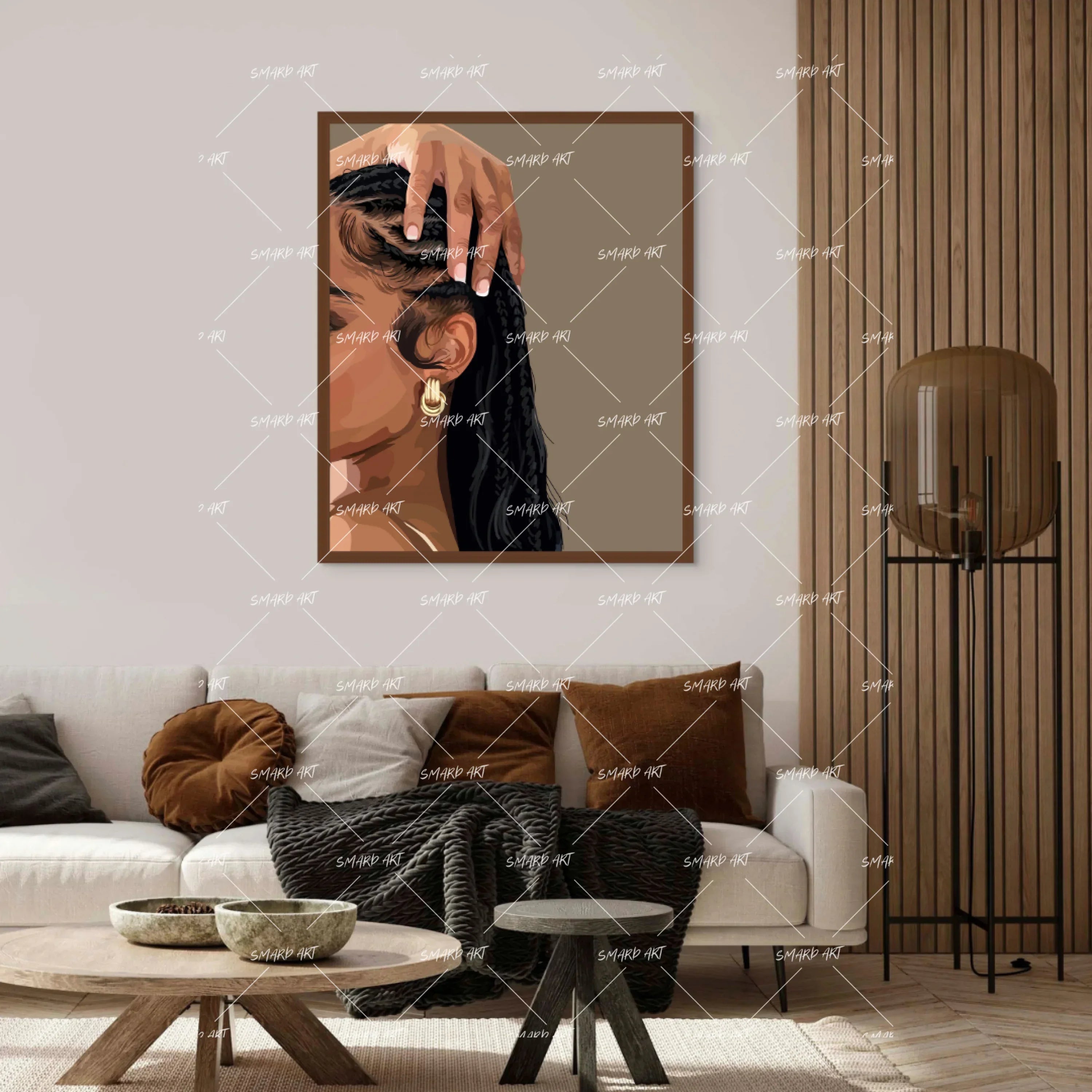 Texture Meets Technique: Melanin Art as Salon Inspiration