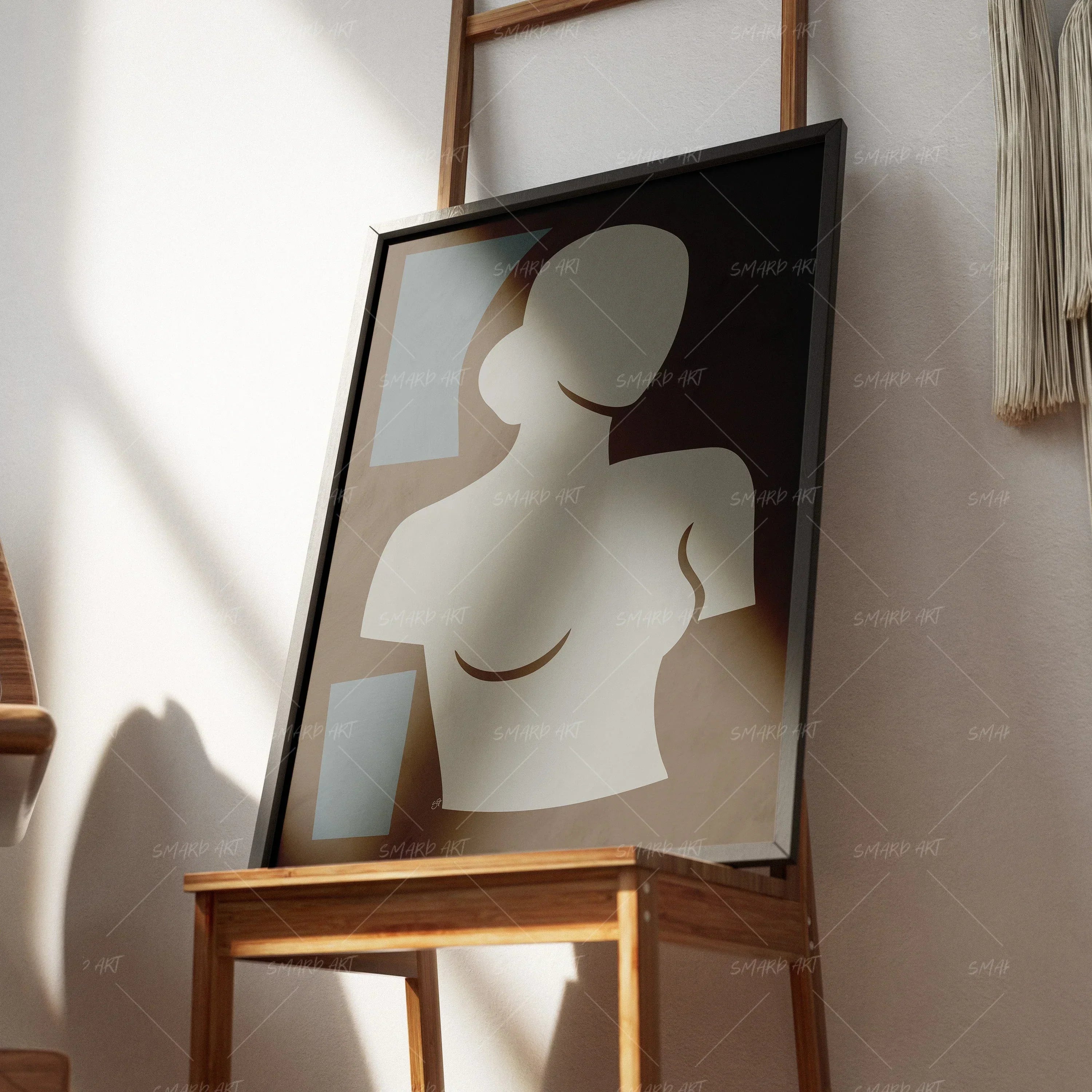 How Black Wall Art Creates a Stronger Living Room Focal Point