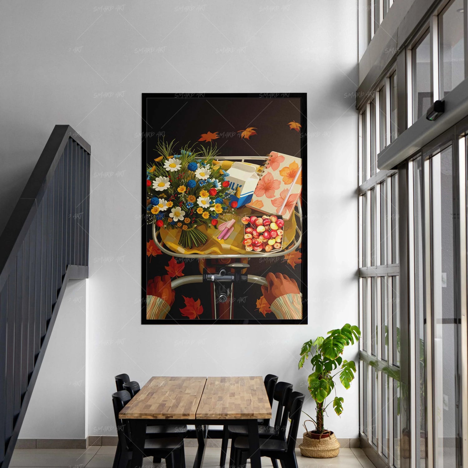 3 Ways to Combine Wall Art With Plants and Natural Decor