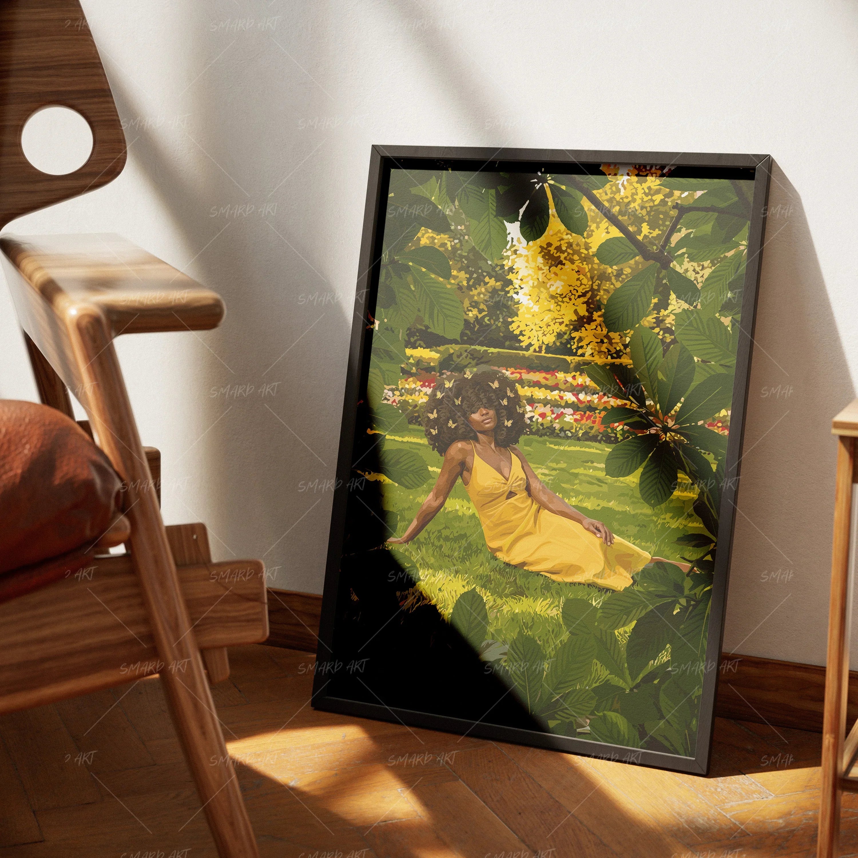 How Black Wall Art Makes Small Spaces Feel Bigger
