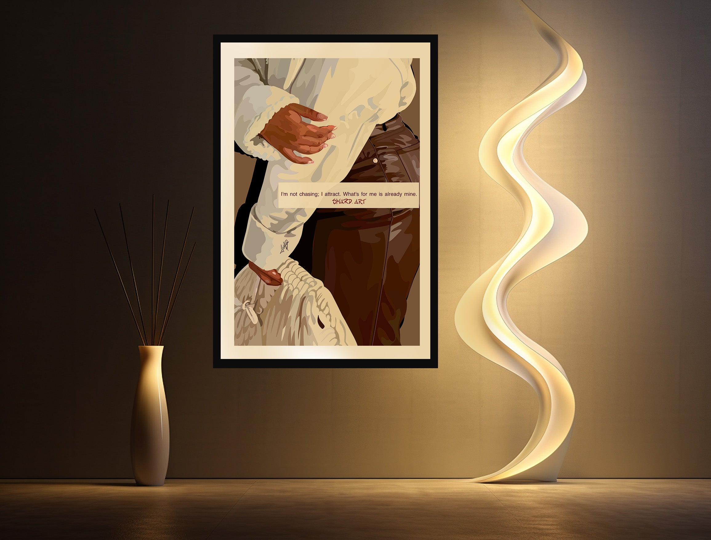 Best Lighting Techniques for Black Wall Art