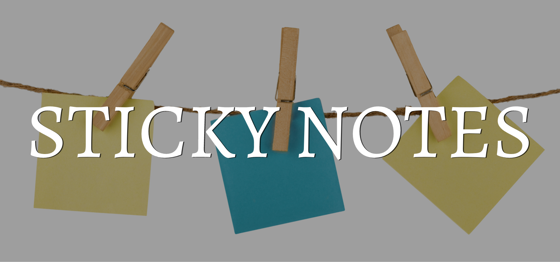 Sticky Note Pads