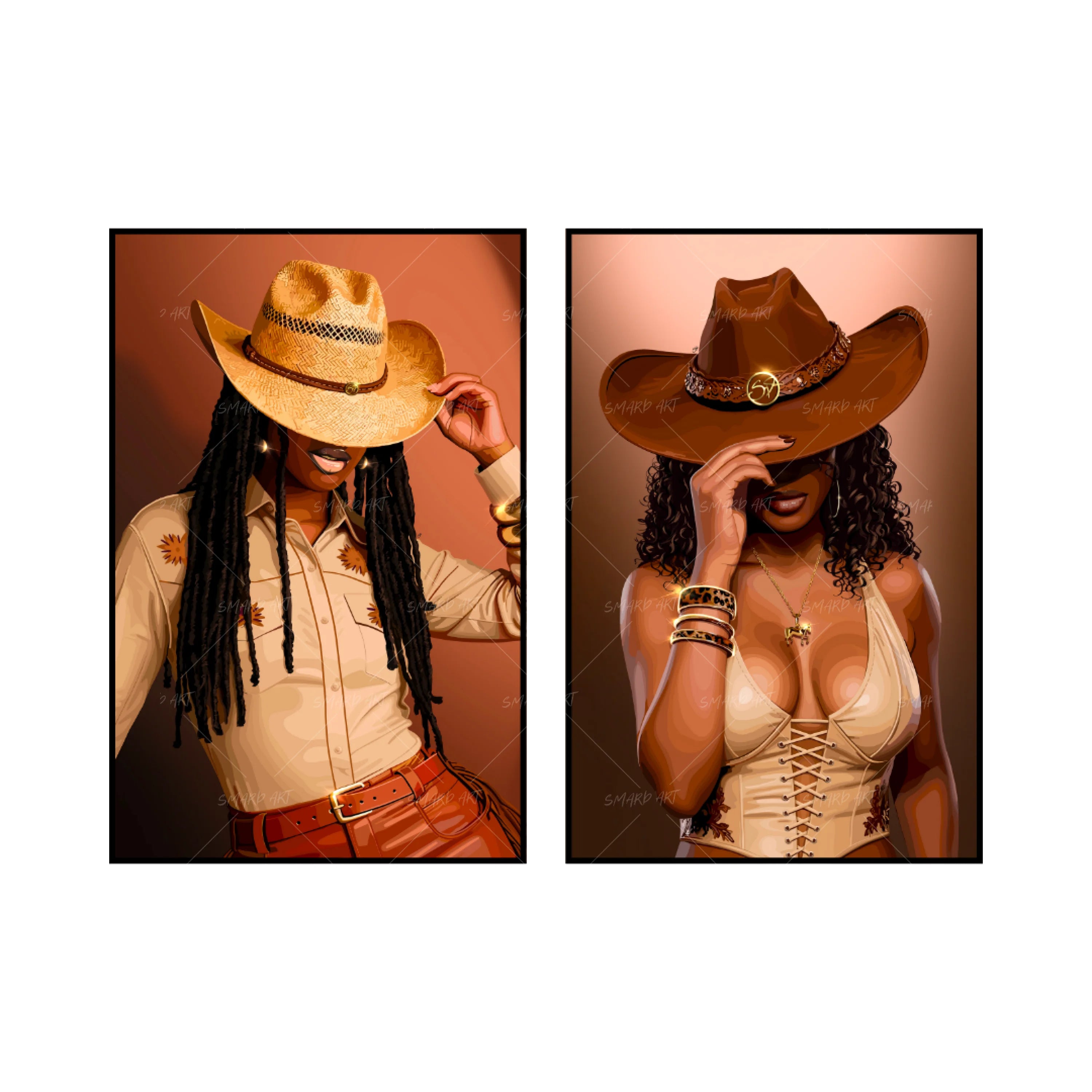 Art Print Bundle : Cowgirl Era + Western Slay