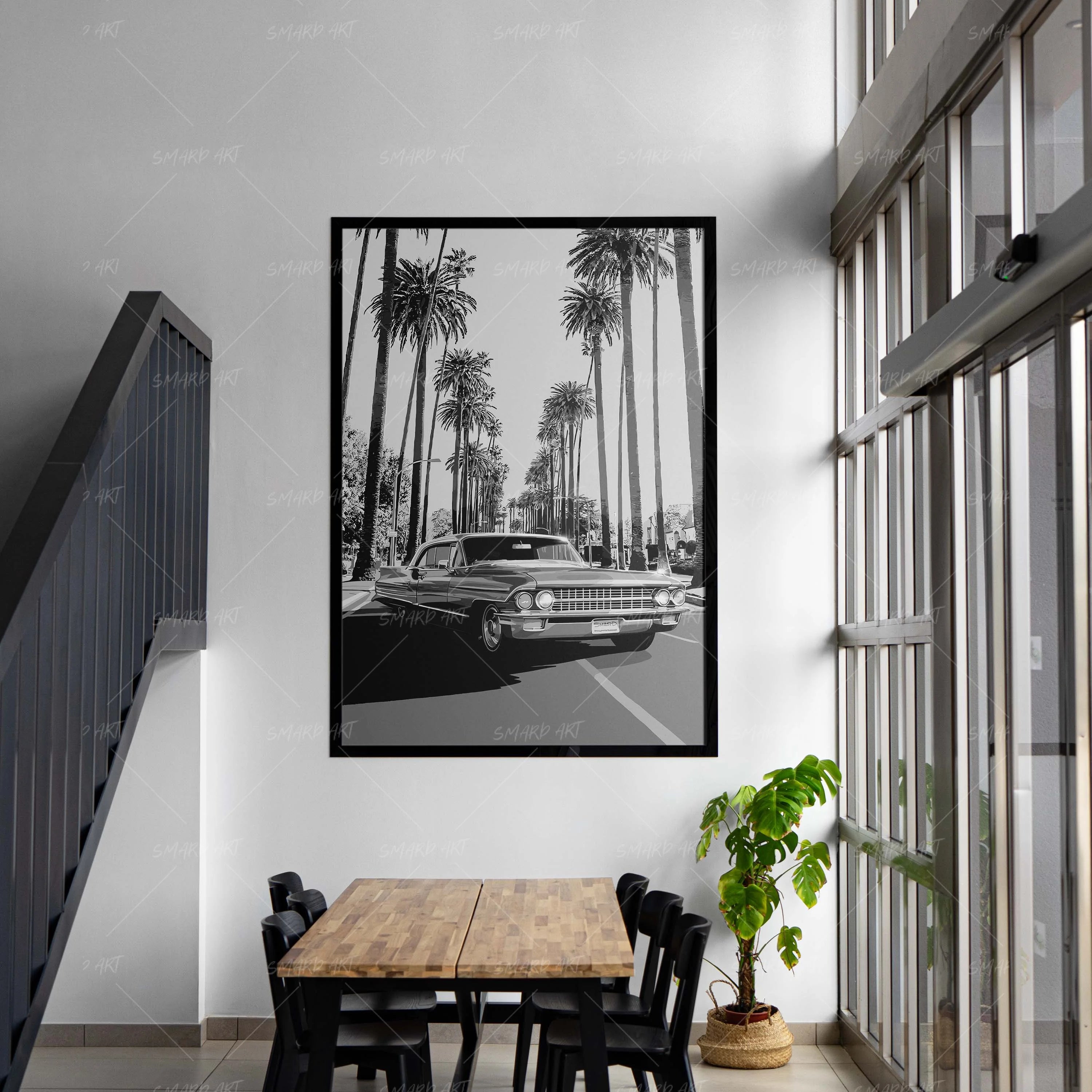 Cali Cruisin B&W-Smard