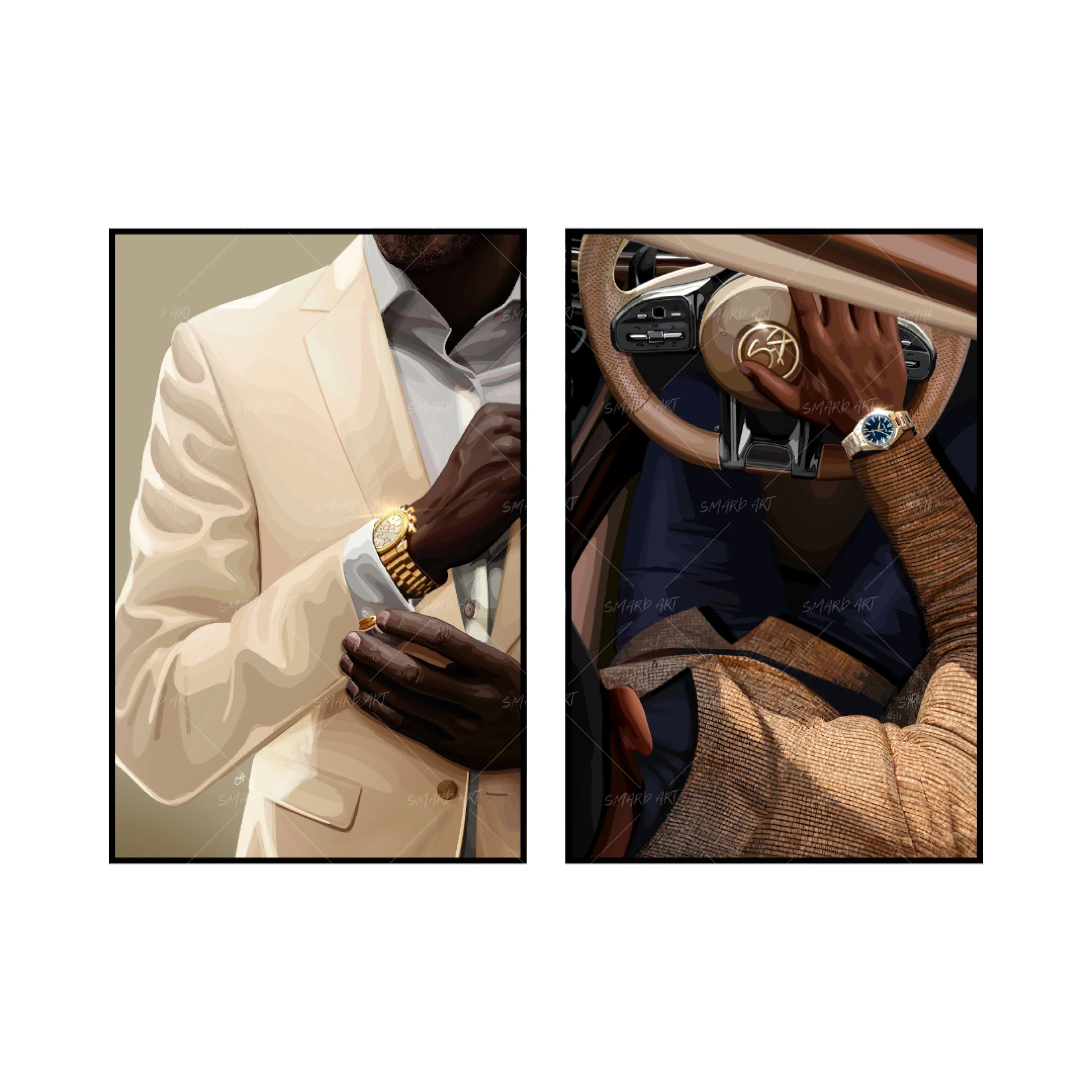 Art Print Bundle : Suit Yourself + Control