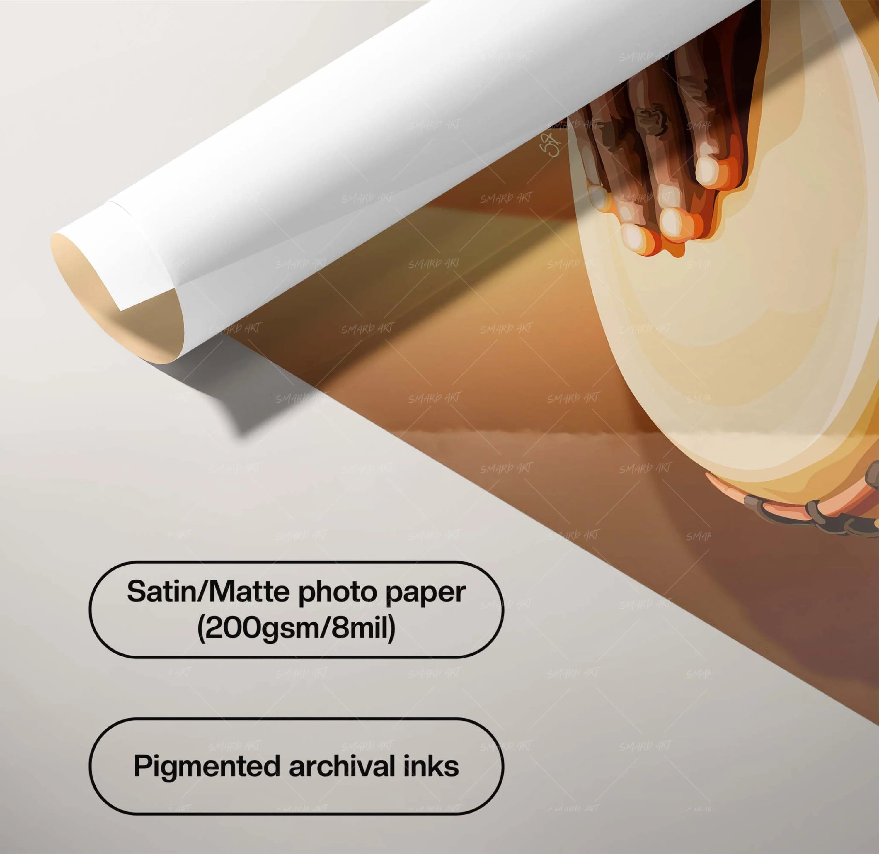 Art Print Bundle : Hands That Know + Djembes-Smard