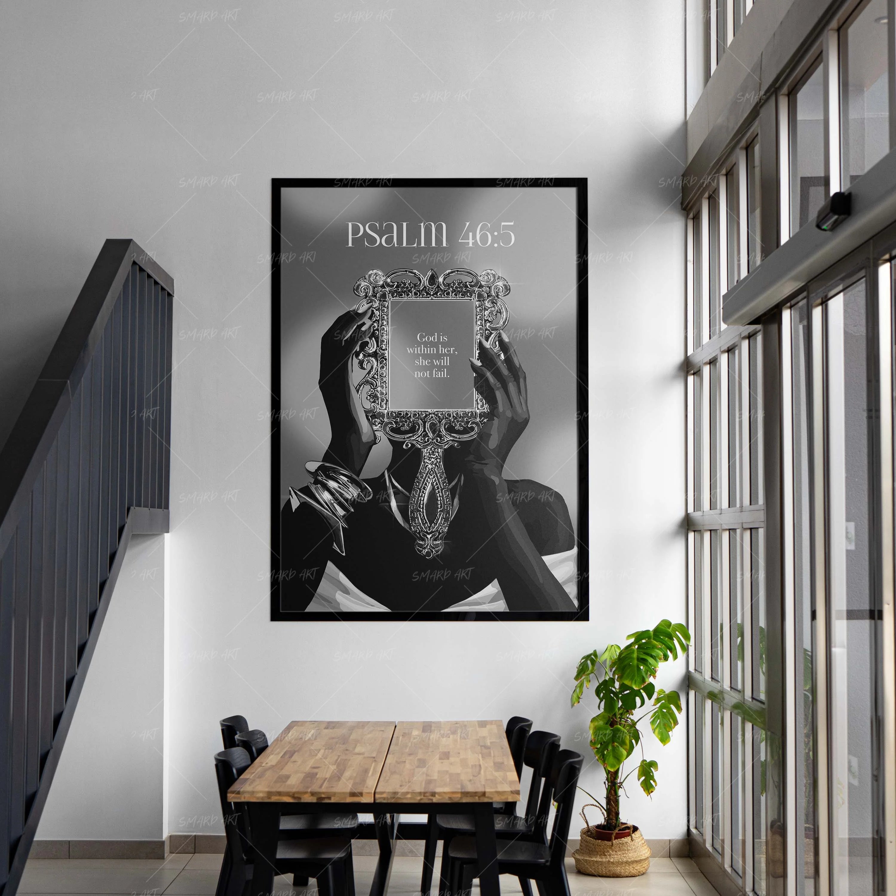 Psalm 46:5 B&W-Smard