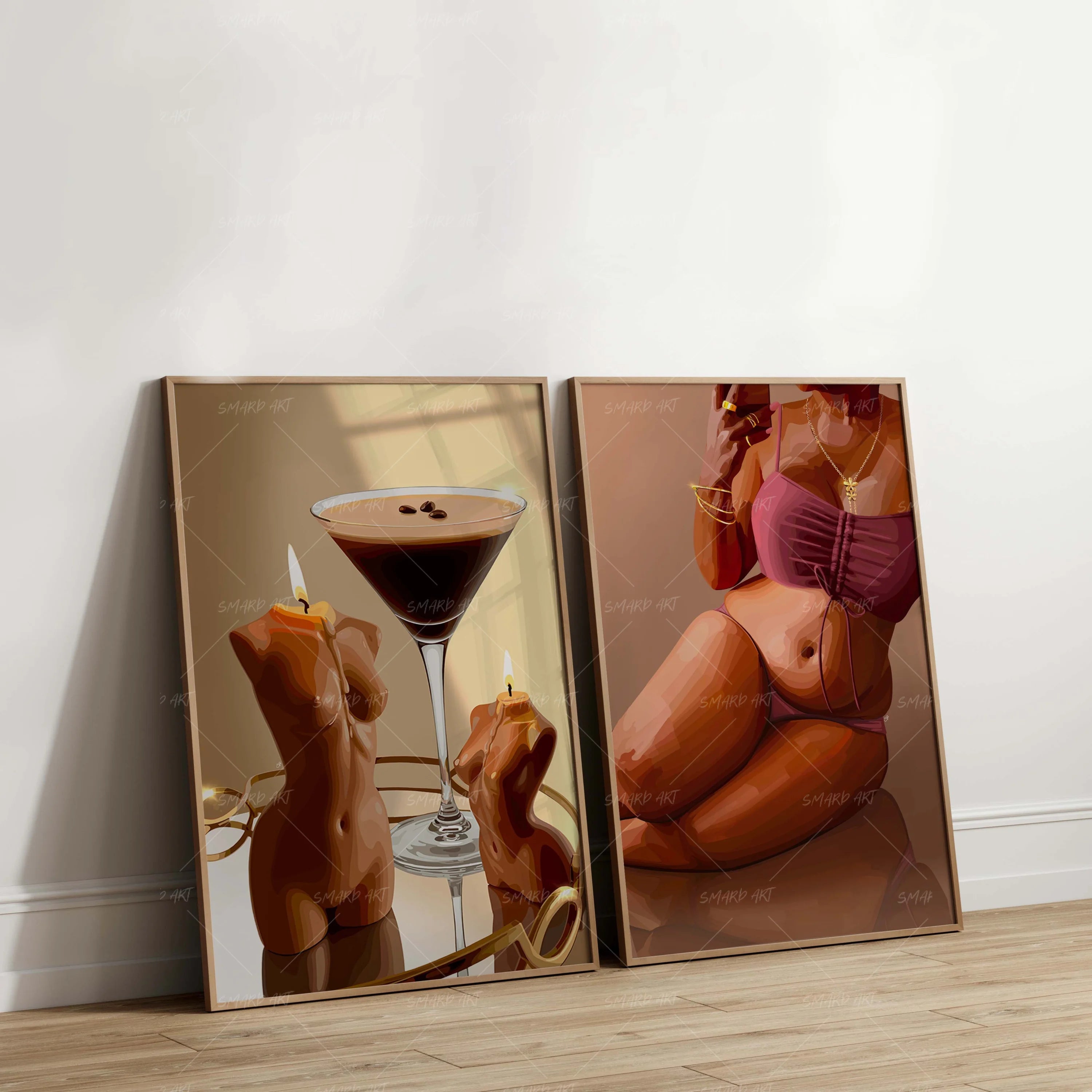 Dark Roast Soft Curves-Smard