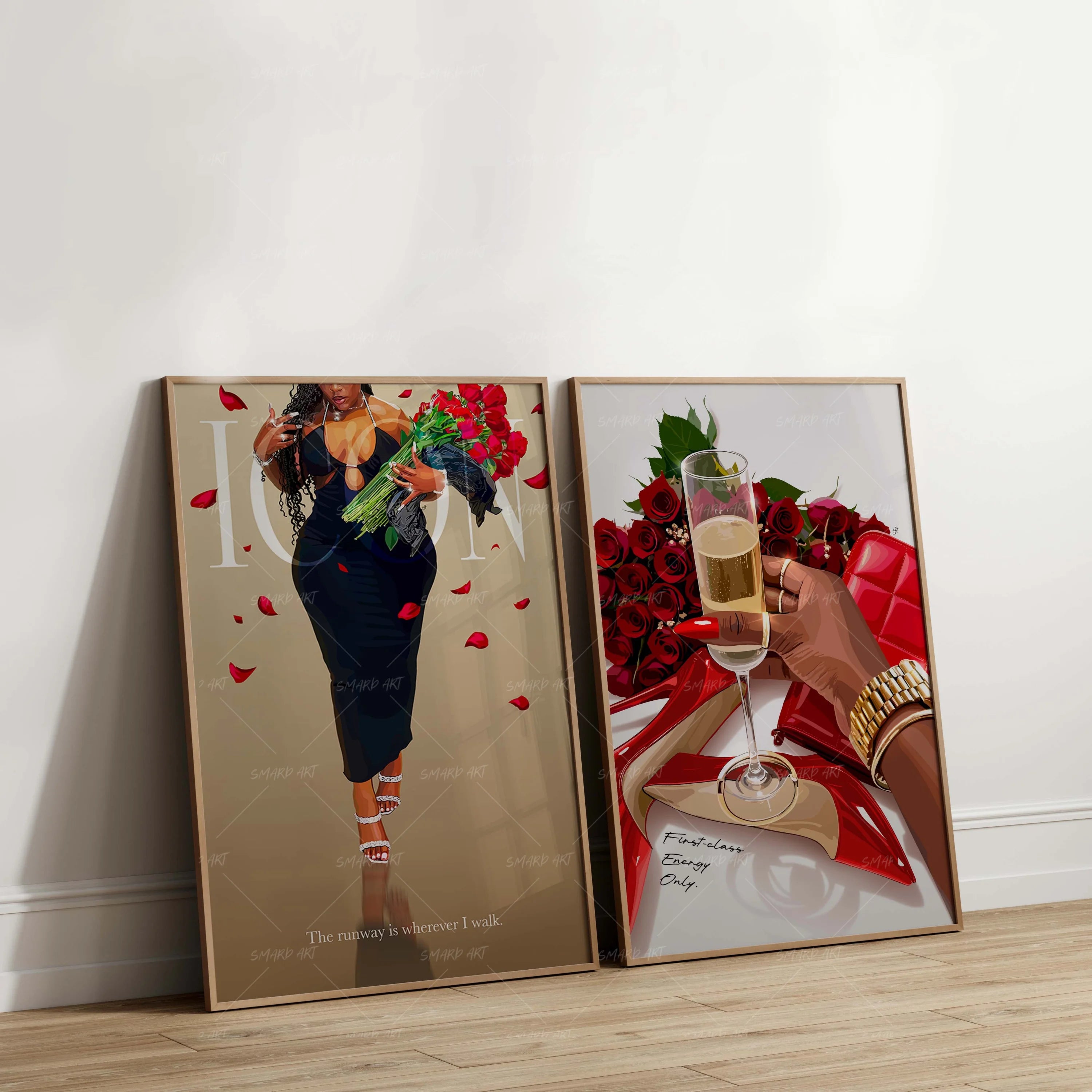 Art Print Bundle : Wherever I Walk + First Class Energy Only