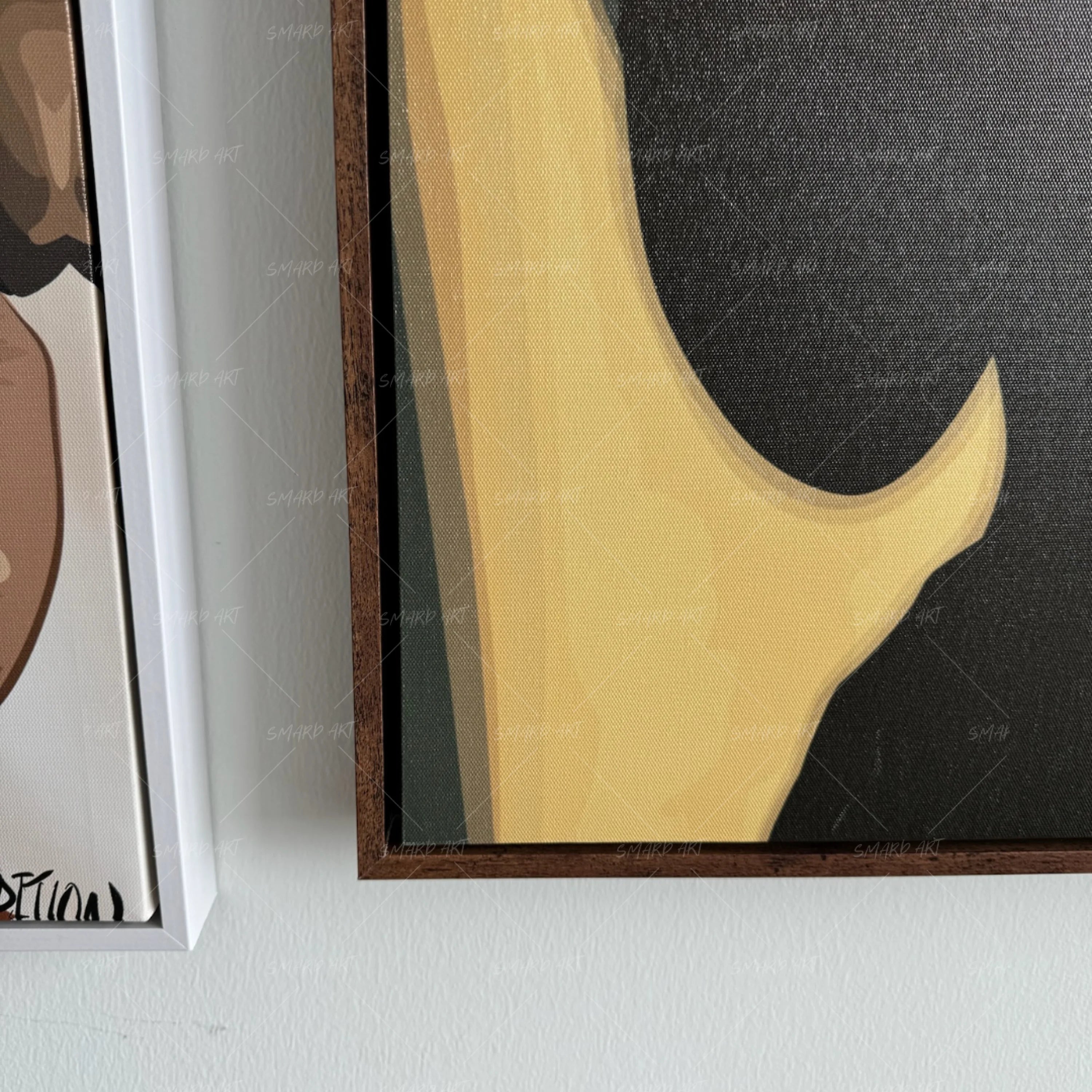 Add a Gallery Depth Frame-wall art print featuring decorative artistic design suitable for living rooms, offices, and schools by SmardArt. Elevate your space with Black wall art that speaks to culture, identity, and creativity. At Smard, we celebrate artistry made with melanin, bringing powerful and inspiring designs to life.
