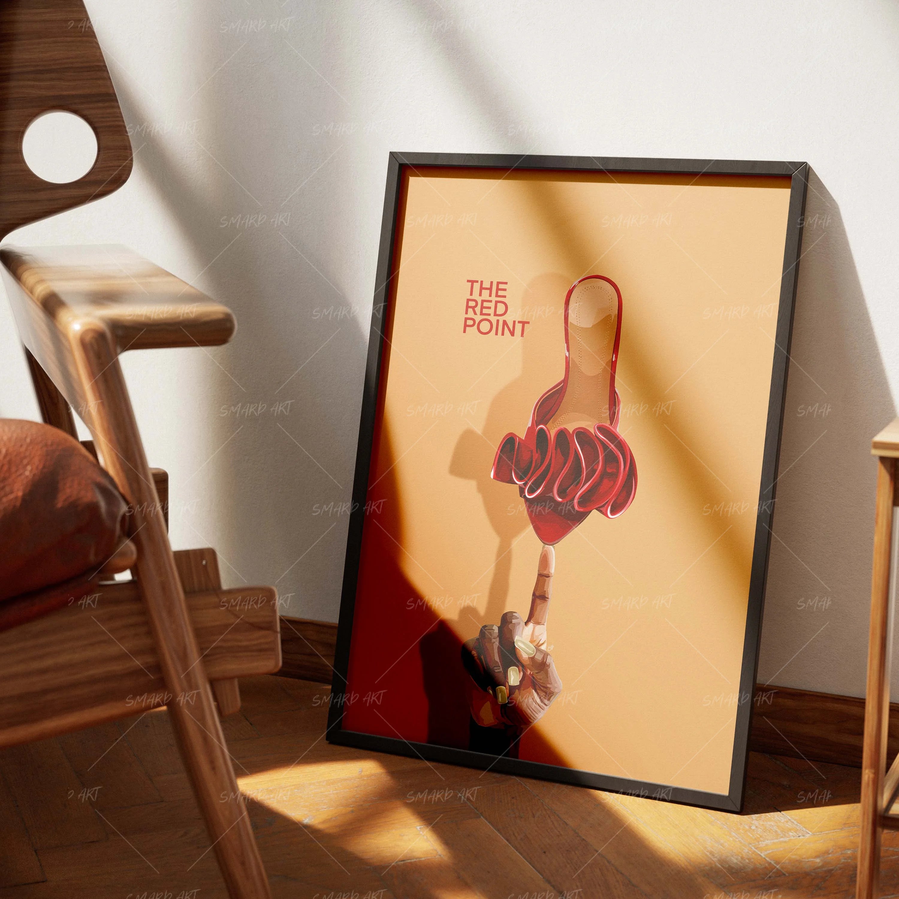 Balanced Like This-wall art print featuring decorative artistic design suitable for living rooms, offices, and schools by SmardArt. Elevate your space with Black wall art that speaks to culture, identity, and creativity. At Smard, we celebrate artistry made with melanin, bringing powerful and inspiring designs to life.