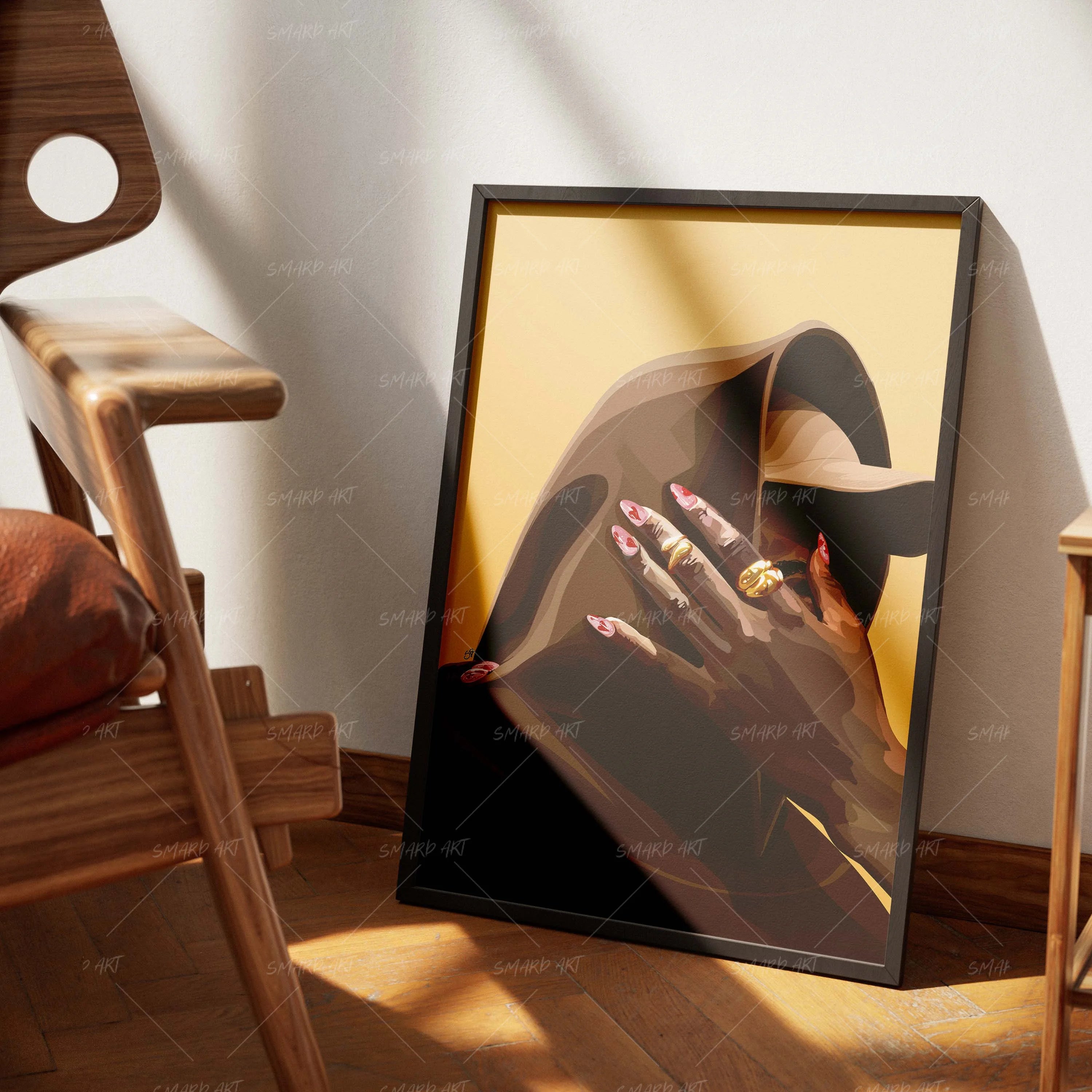 Built On Us-wall art print featuring decorative artistic design suitable for living rooms, offices, and schools by SmardArt. Elevate your space with Black wall art that speaks to culture, identity, and creativity. At Smard, we celebrate artistry made with melanin, bringing powerful and inspiring designs to life.