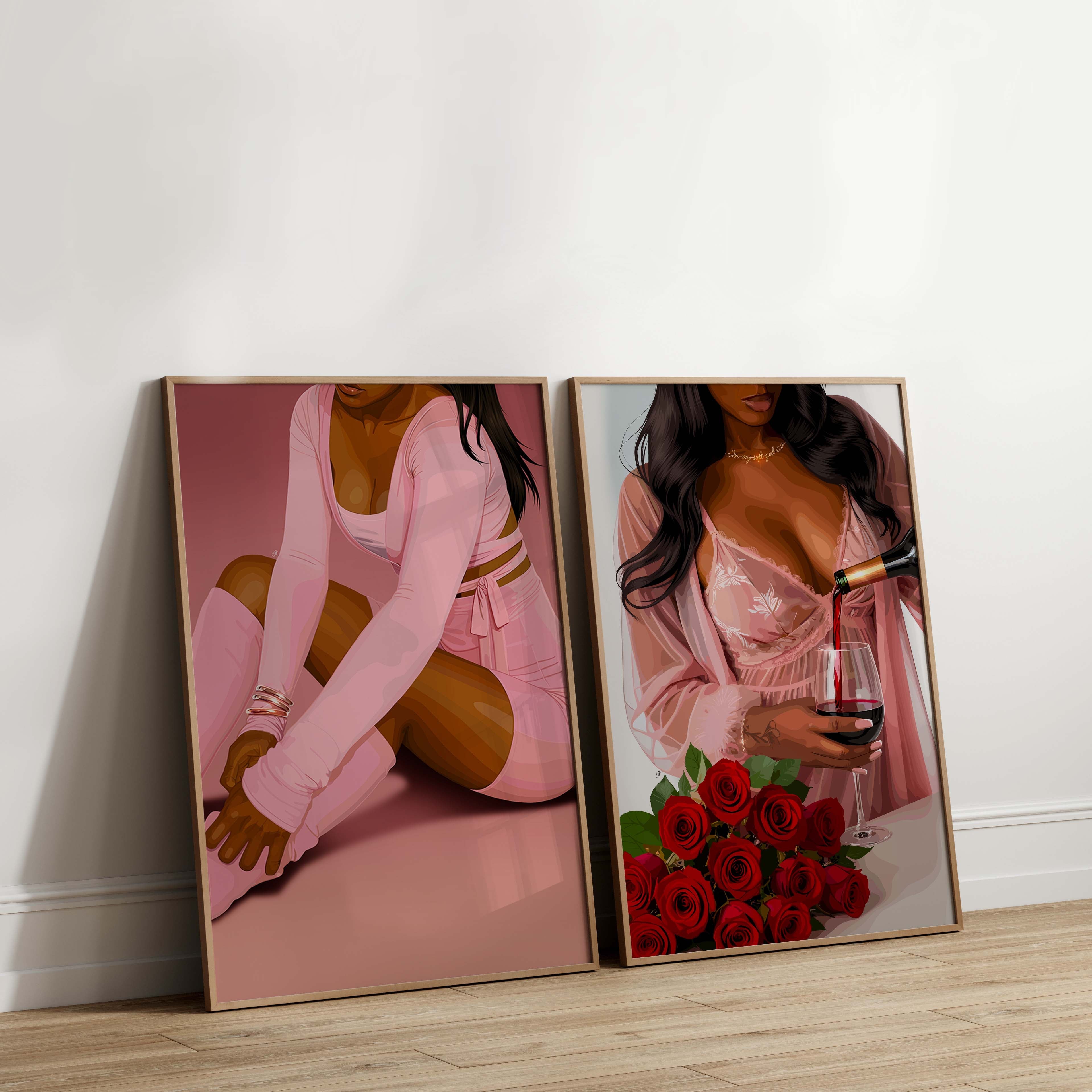 Core Elegance-wall art print featuring decorative artistic design suitable for living rooms, offices, and schools by SmardArt. Elevate your space with Black wall art that speaks to culture, identity, and creativity. At Smard, we celebrate artistry made with melanin, bringing powerful and inspiring designs to life.