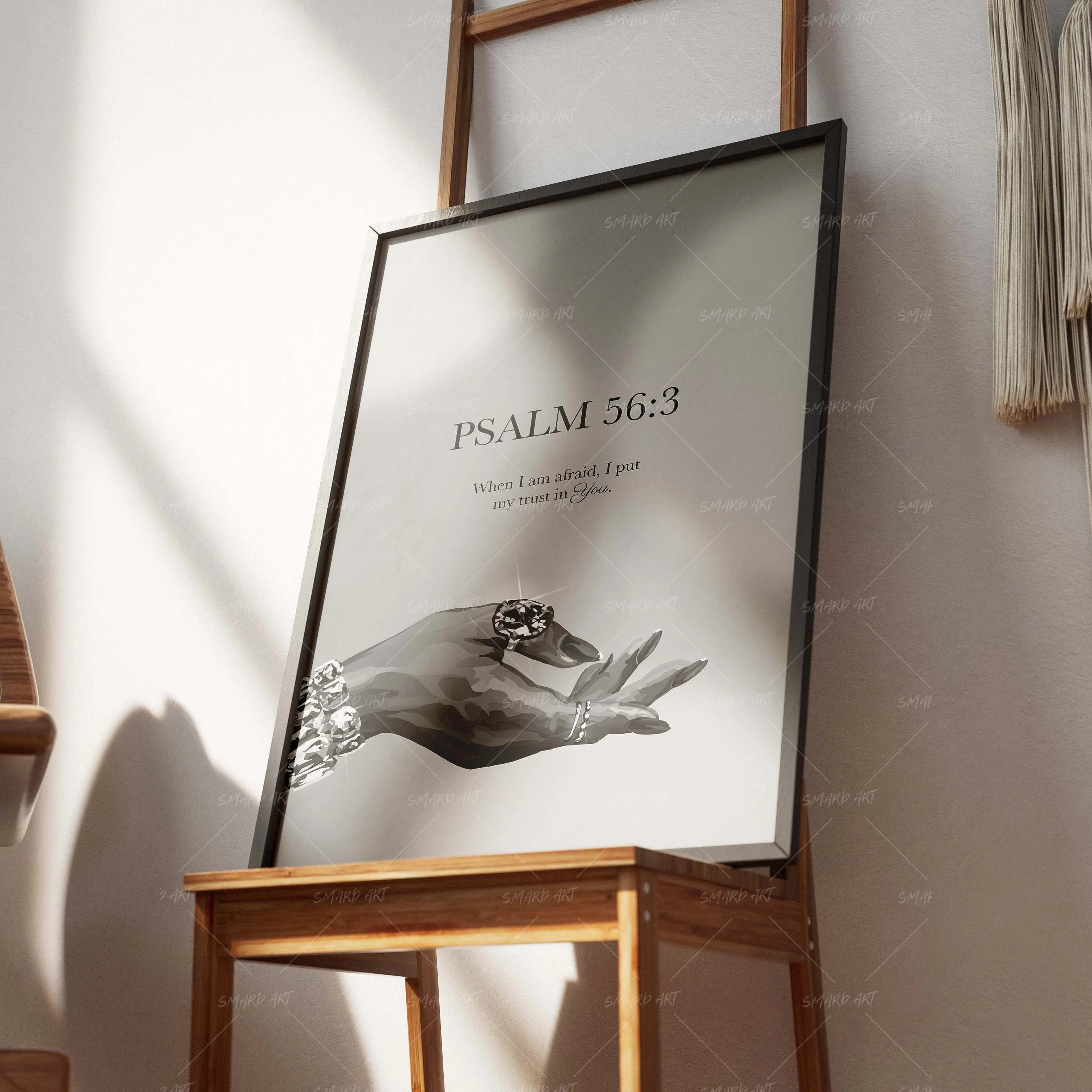Psalm 56:3 B&W-Smard