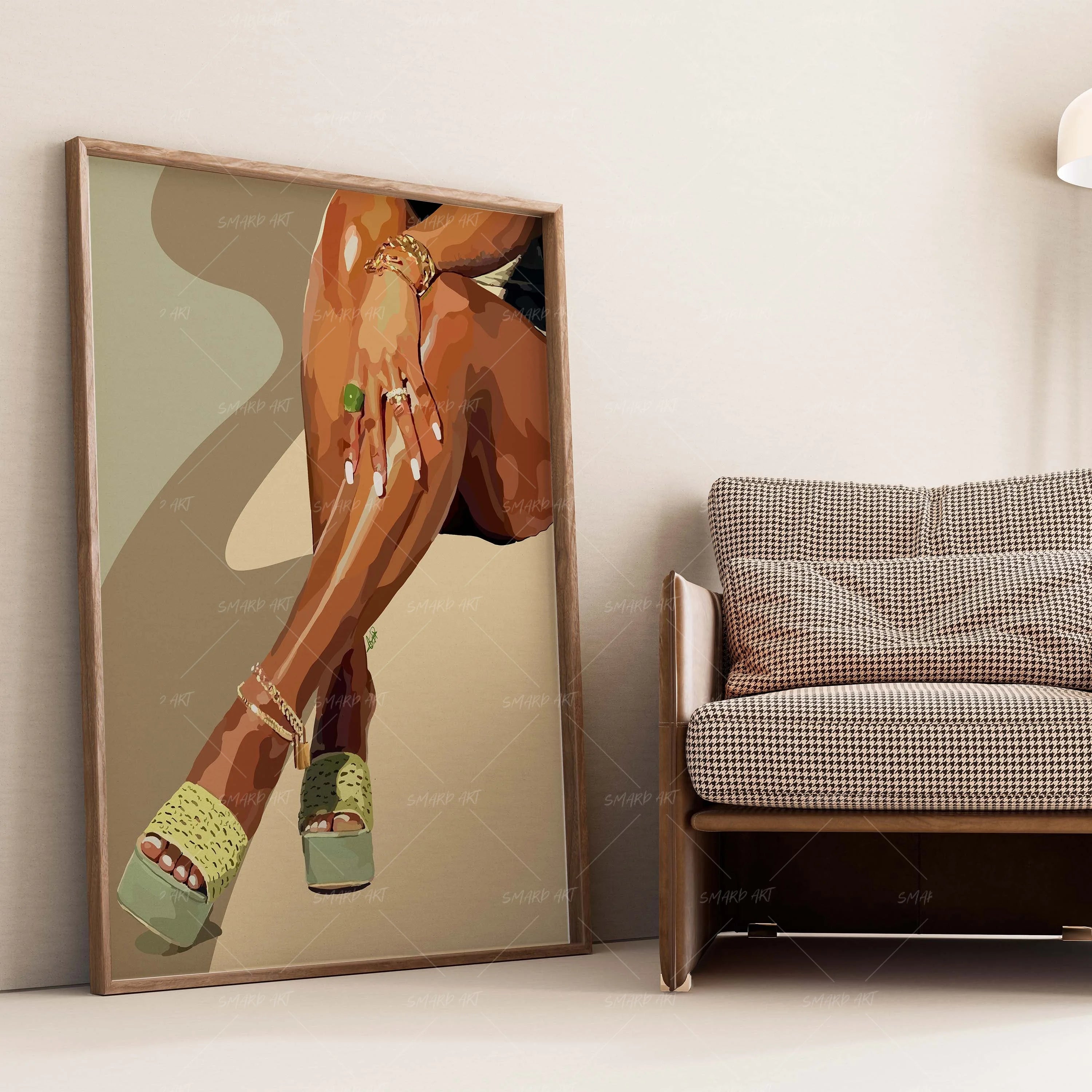 Legs And Green Touch-Smard