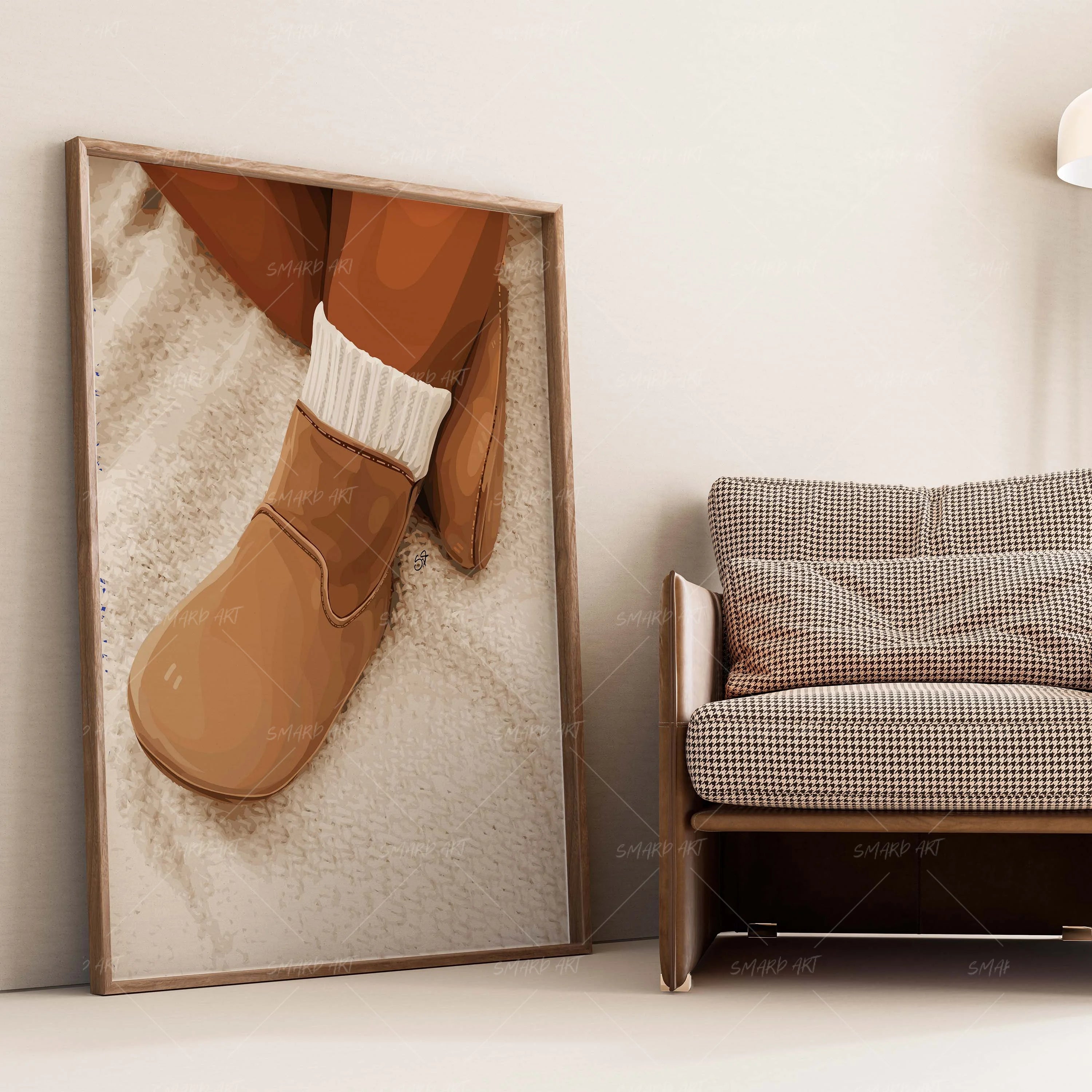 Baby Steps-wall art print featuring decorative artistic design suitable for living rooms, offices, and schools by SmardArt. Elevate your space with Black wall art that speaks to culture, identity, and creativity. At Smard, we celebrate artistry made with melanin, bringing powerful and inspiring designs to life.