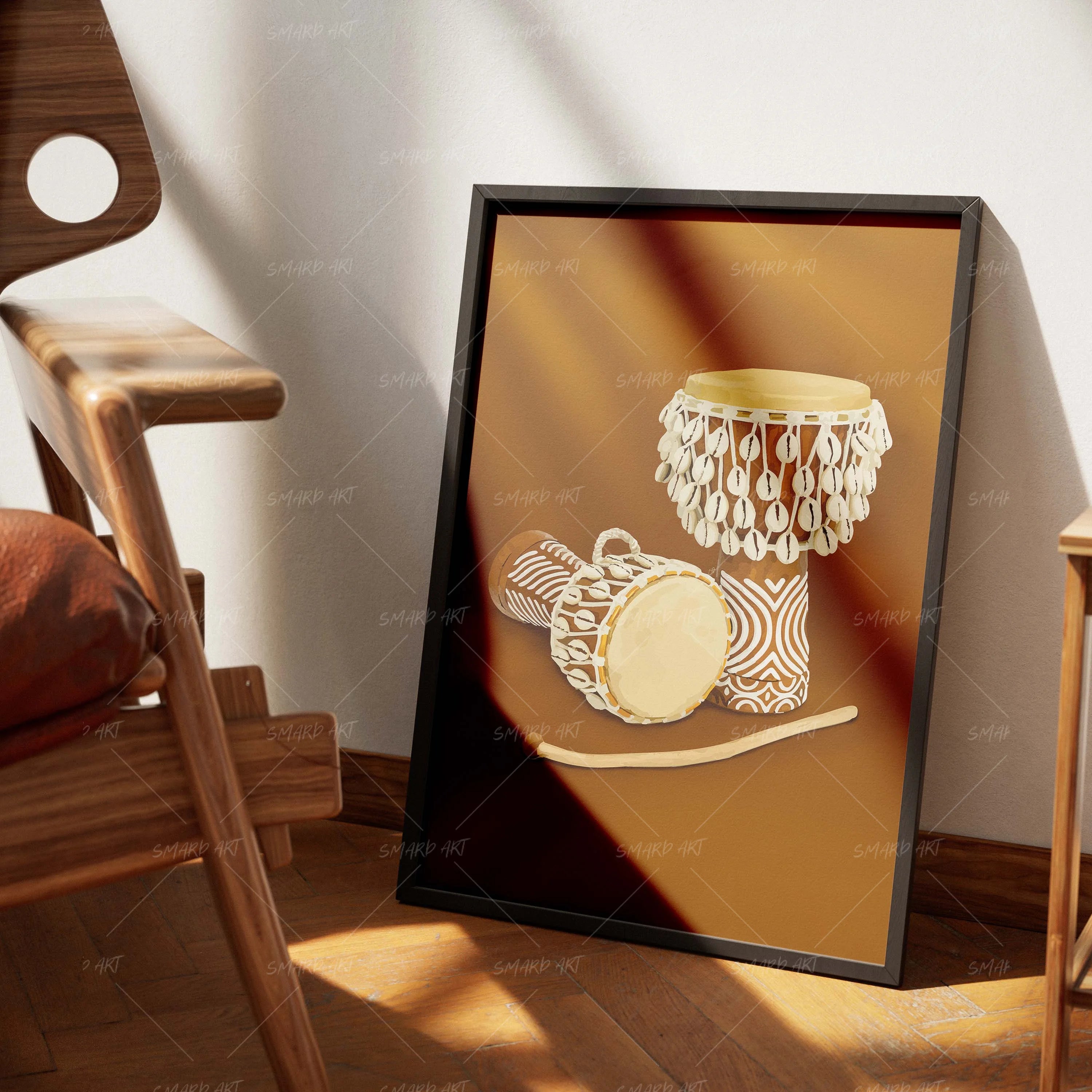 Timeless Beat-wall art print featuring decorative artistic design suitable for living rooms, offices, and schools by SmardArt. Elevate your space with Black wall art that speaks to culture, identity, and creativity. At Smard, we celebrate artistry made with melanin, bringing powerful and inspiring designs to life.