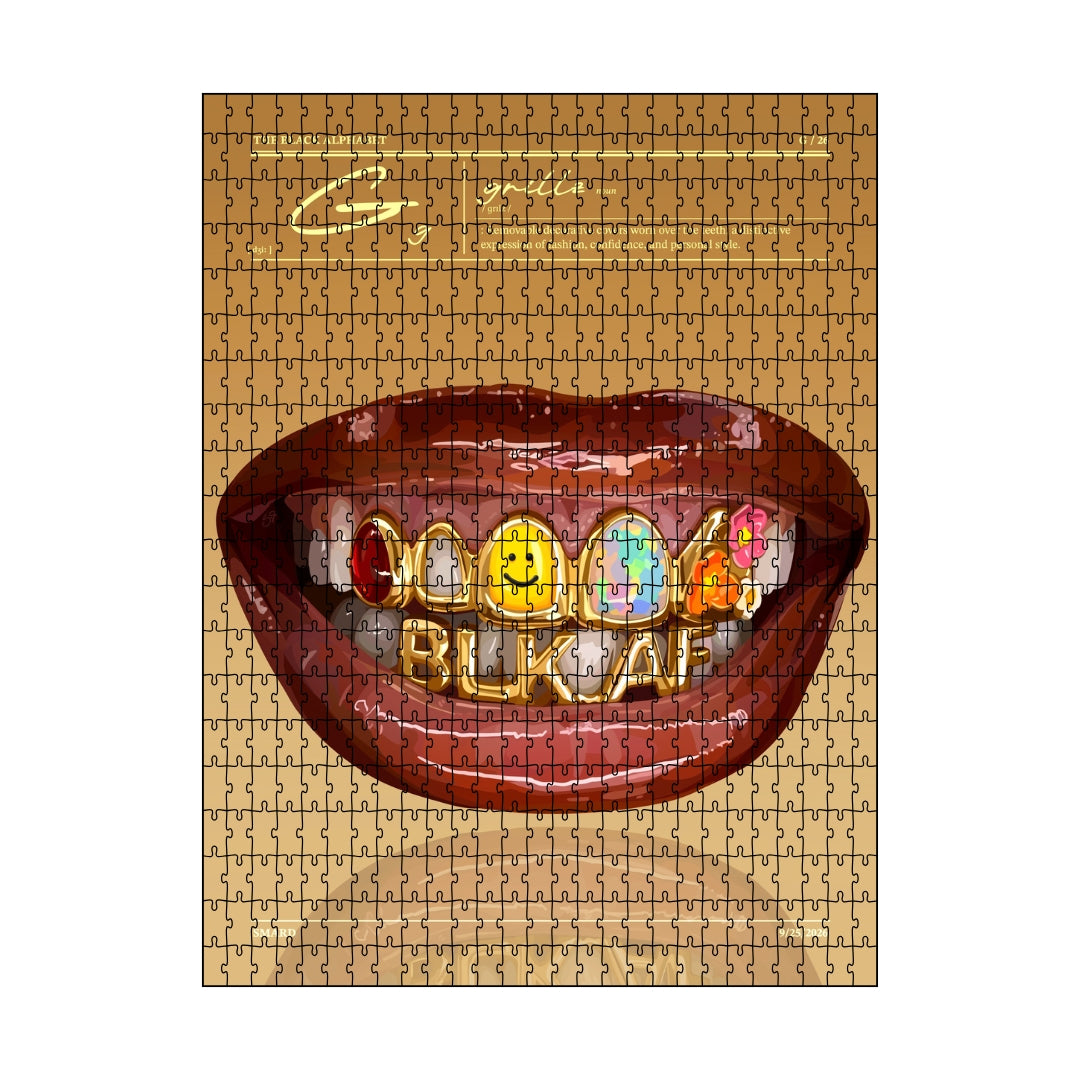 Wide Smiles Grillz Puzzle