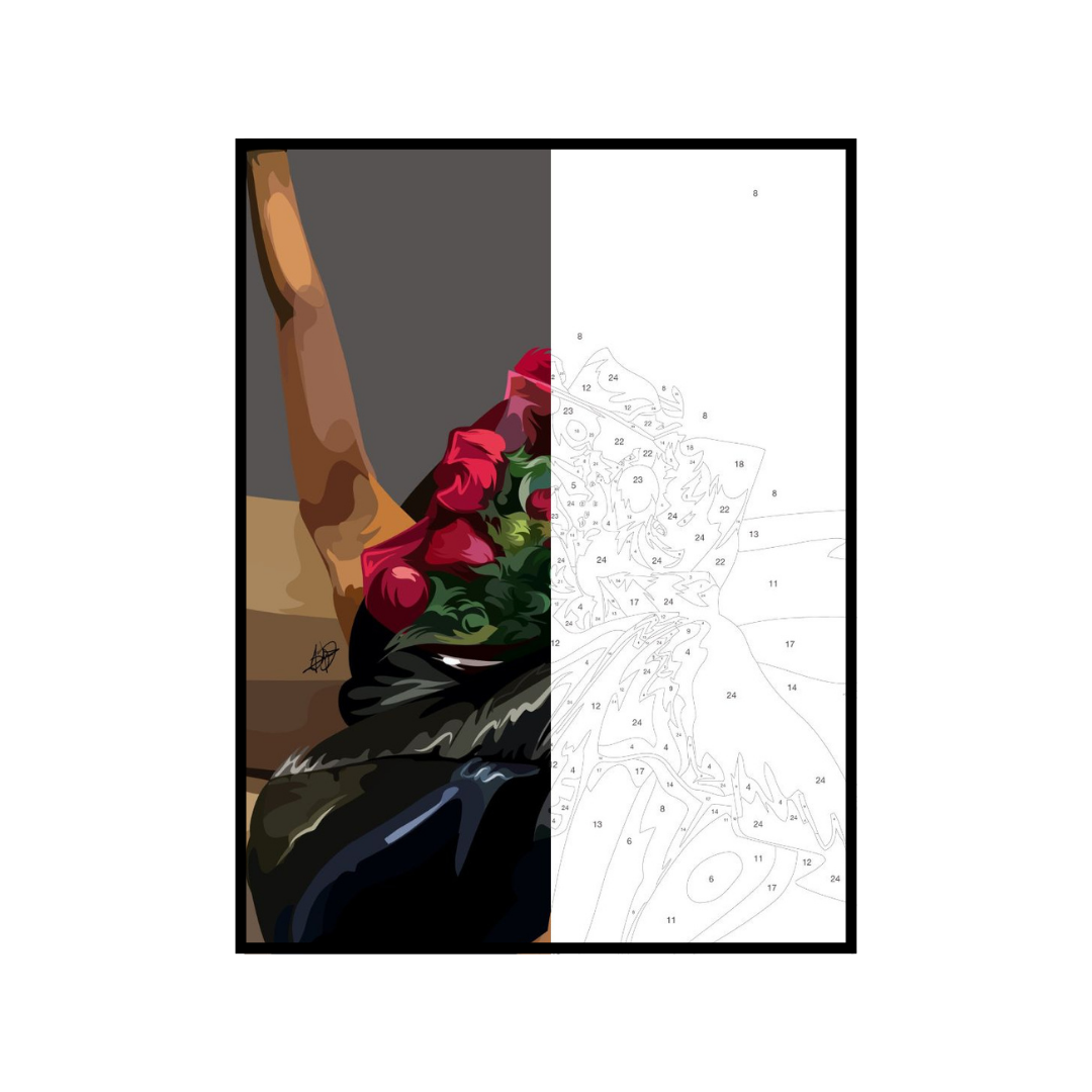 Specialty Kit : Celebrating Me-wall art print featuring decorative artistic design suitable for living rooms, offices, and schools by SmardArt. Elevate your space with Black wall art that speaks to culture, identity, and creativity. At Smard, we celebrate artistry made with melanin, bringing powerful and inspiring designs to life.