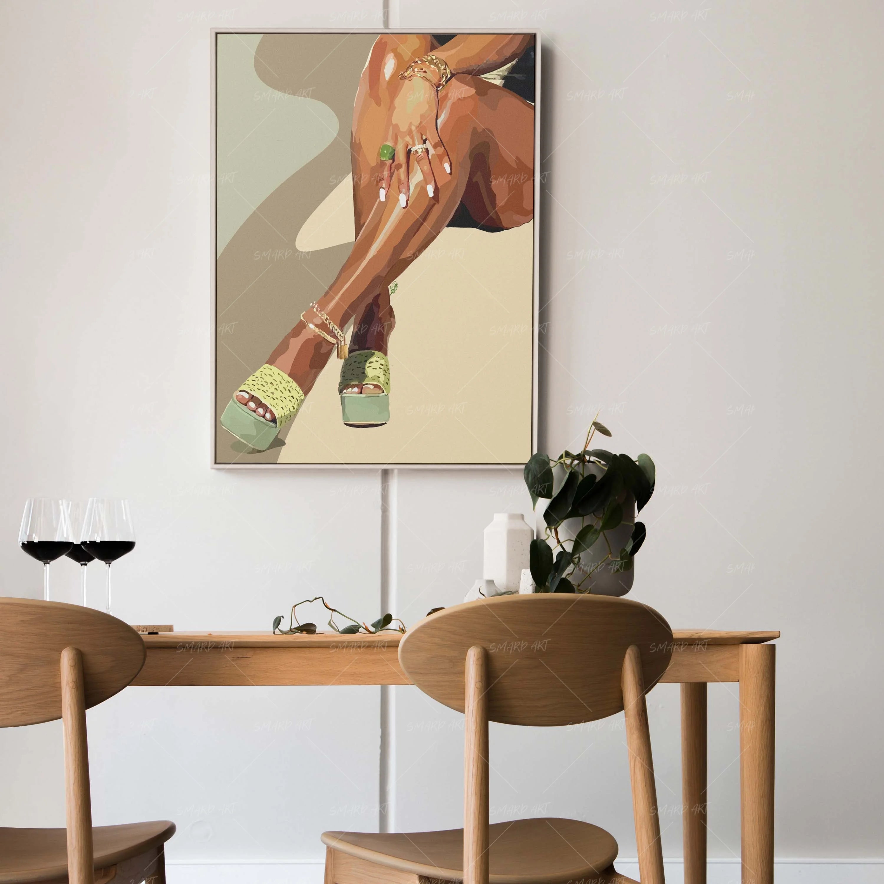 Legs And Green Touch-Smard