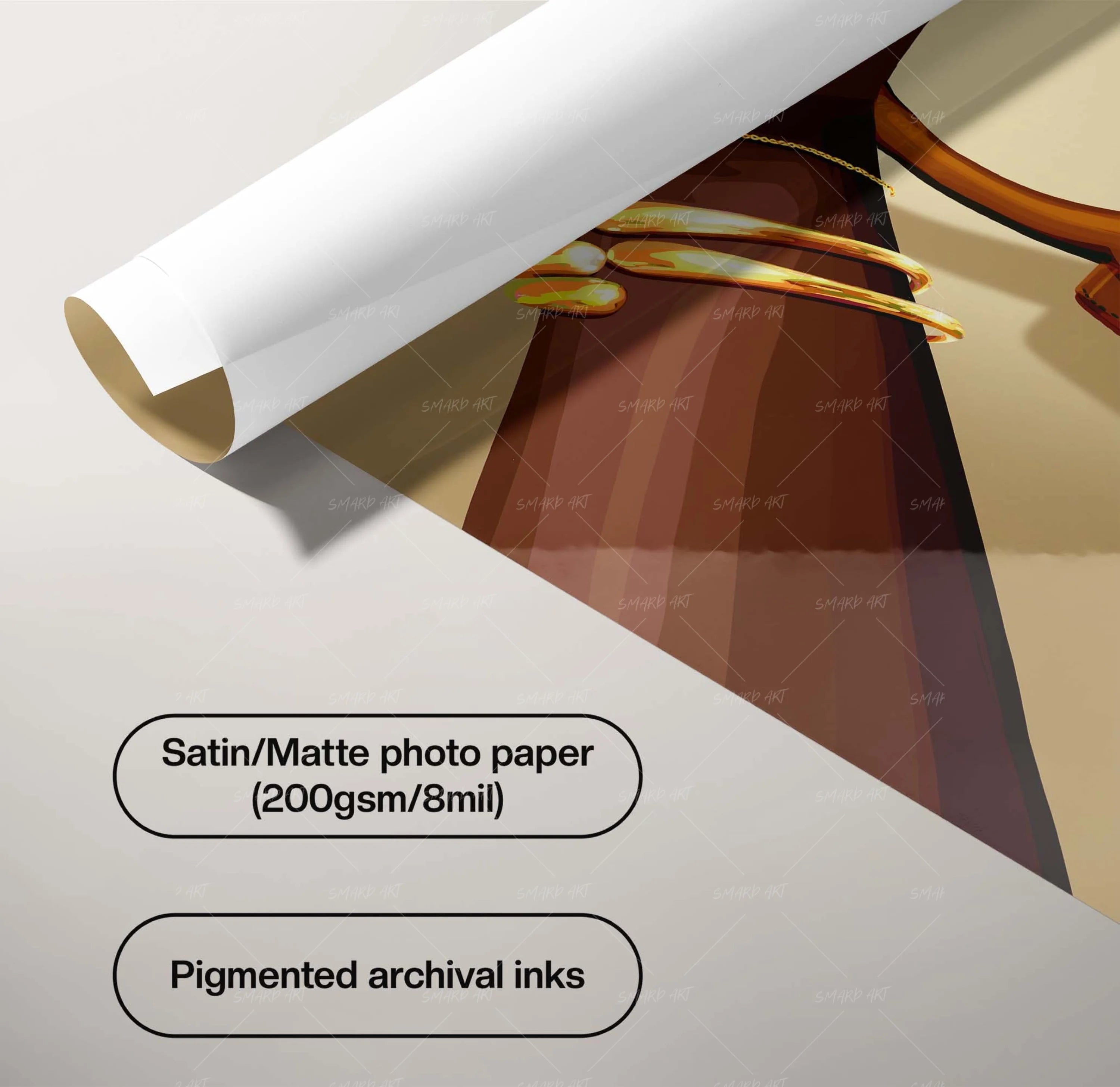 Art Print Bundle : Philippians 4:7 + Isaiah 60:22-Smard