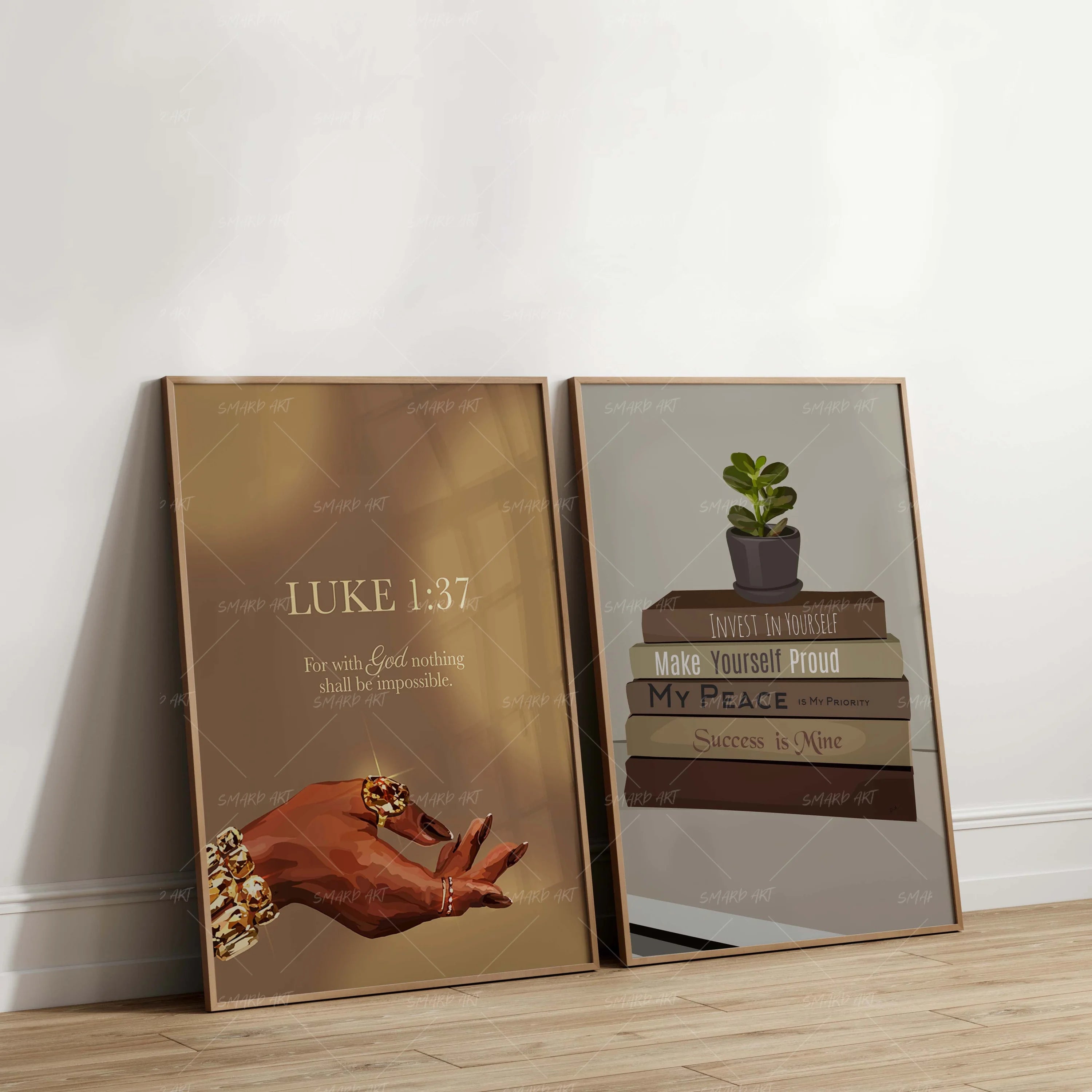 Luke 1:37 Gold-Smard