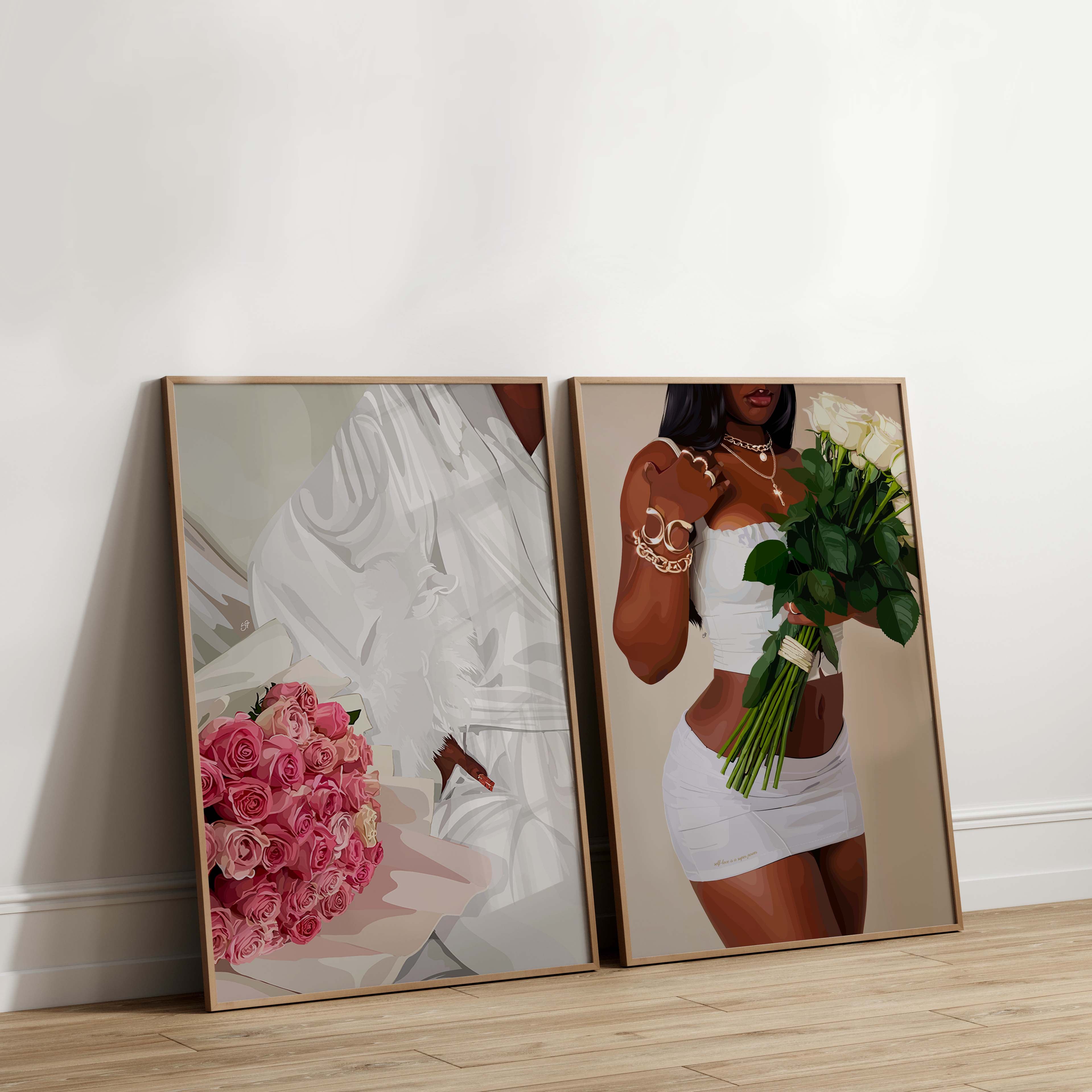 Art Print Bundle : Flourish + Self Love Is A Super Power