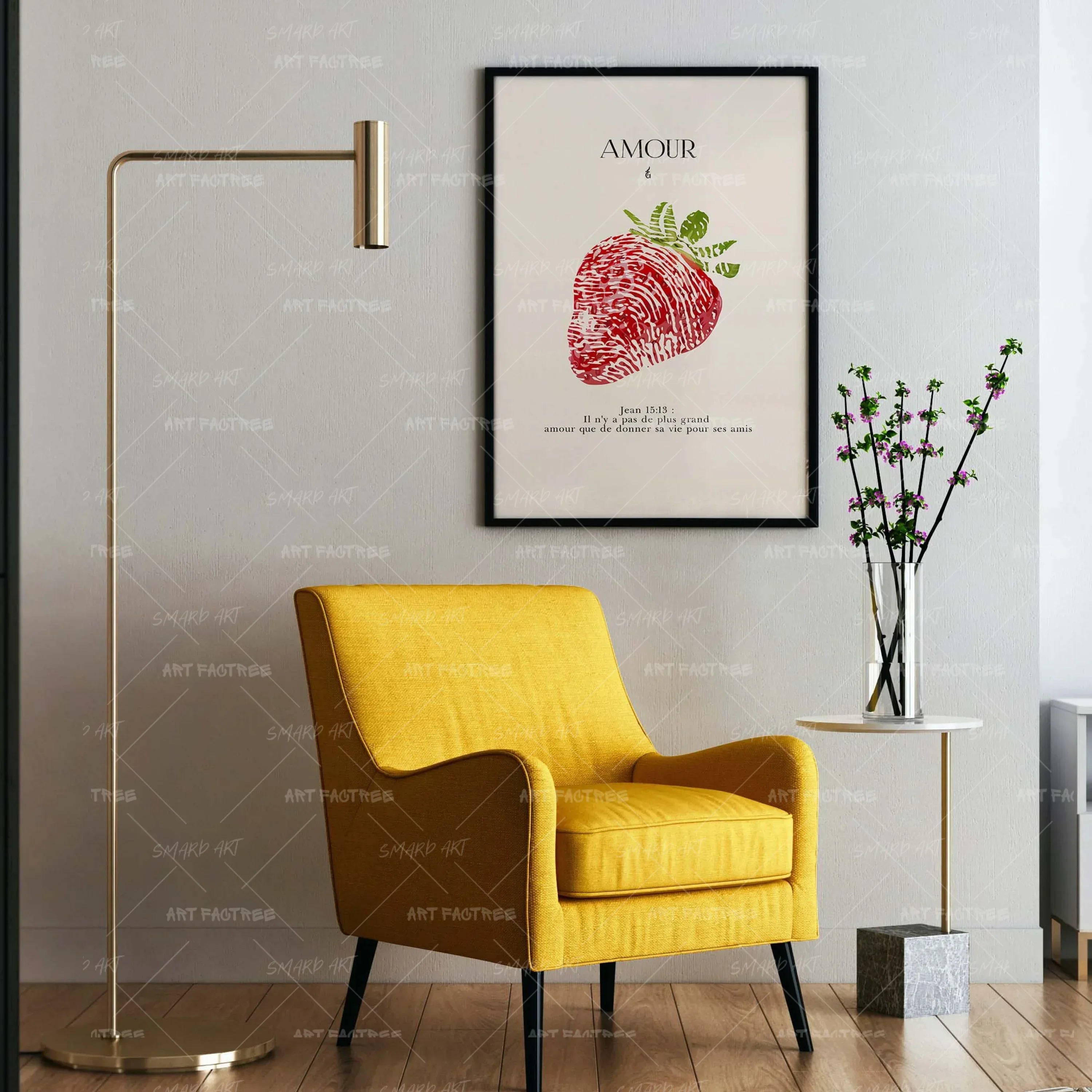 Amour-wall art print featuring decorative artistic design suitable for living rooms, offices, and schools by SmardArt. Elevate your space with Black wall art that speaks to culture, identity, and creativity. At Smard, we celebrate artistry made with melanin, bringing powerful and inspiring designs to life.