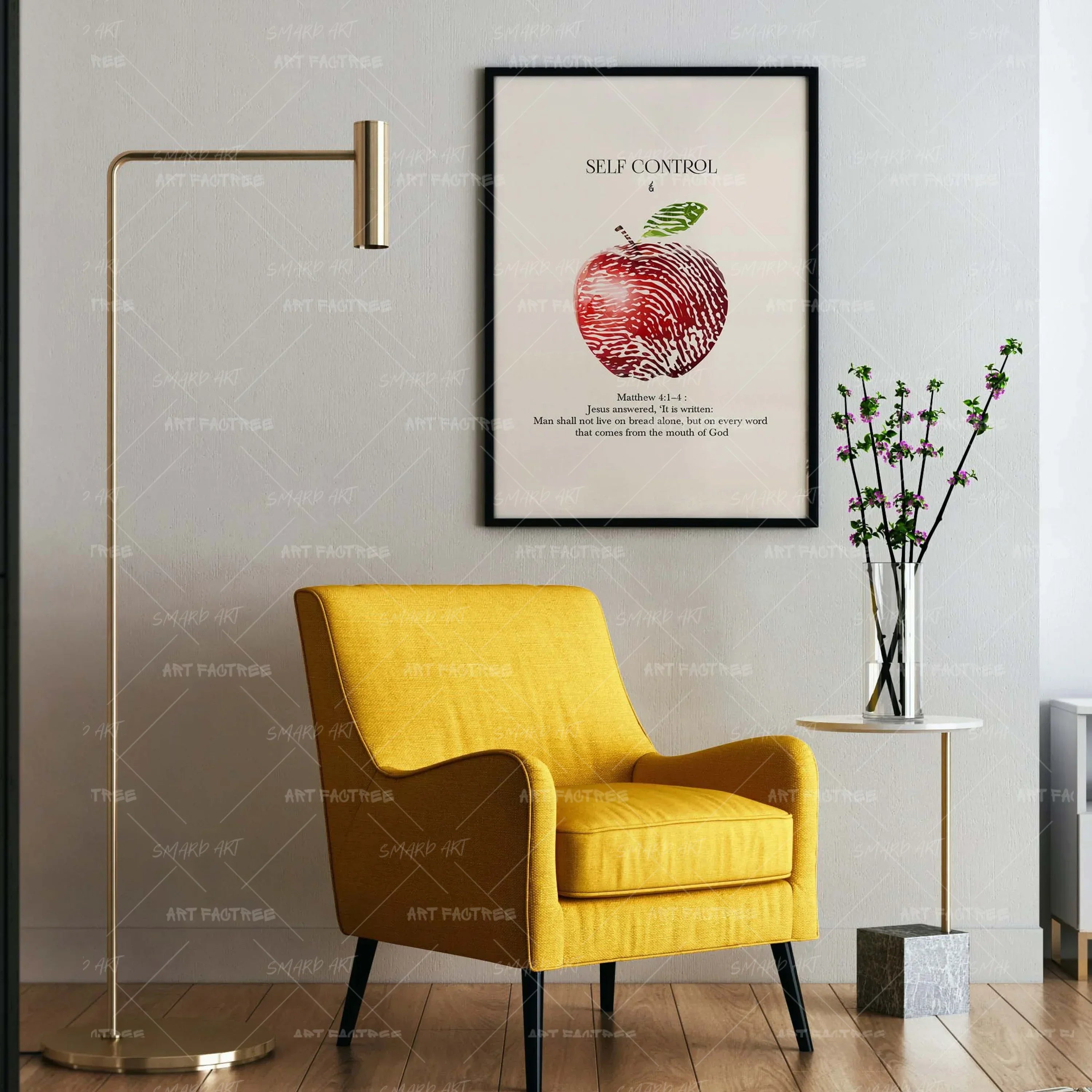 Self Control-wall art print featuring decorative artistic design suitable for living rooms, offices, and schools by SmardArt. Elevate your space with Black wall art that speaks to culture, identity, and creativity. At Smard, we celebrate artistry made with melanin, bringing powerful and inspiring designs to life.