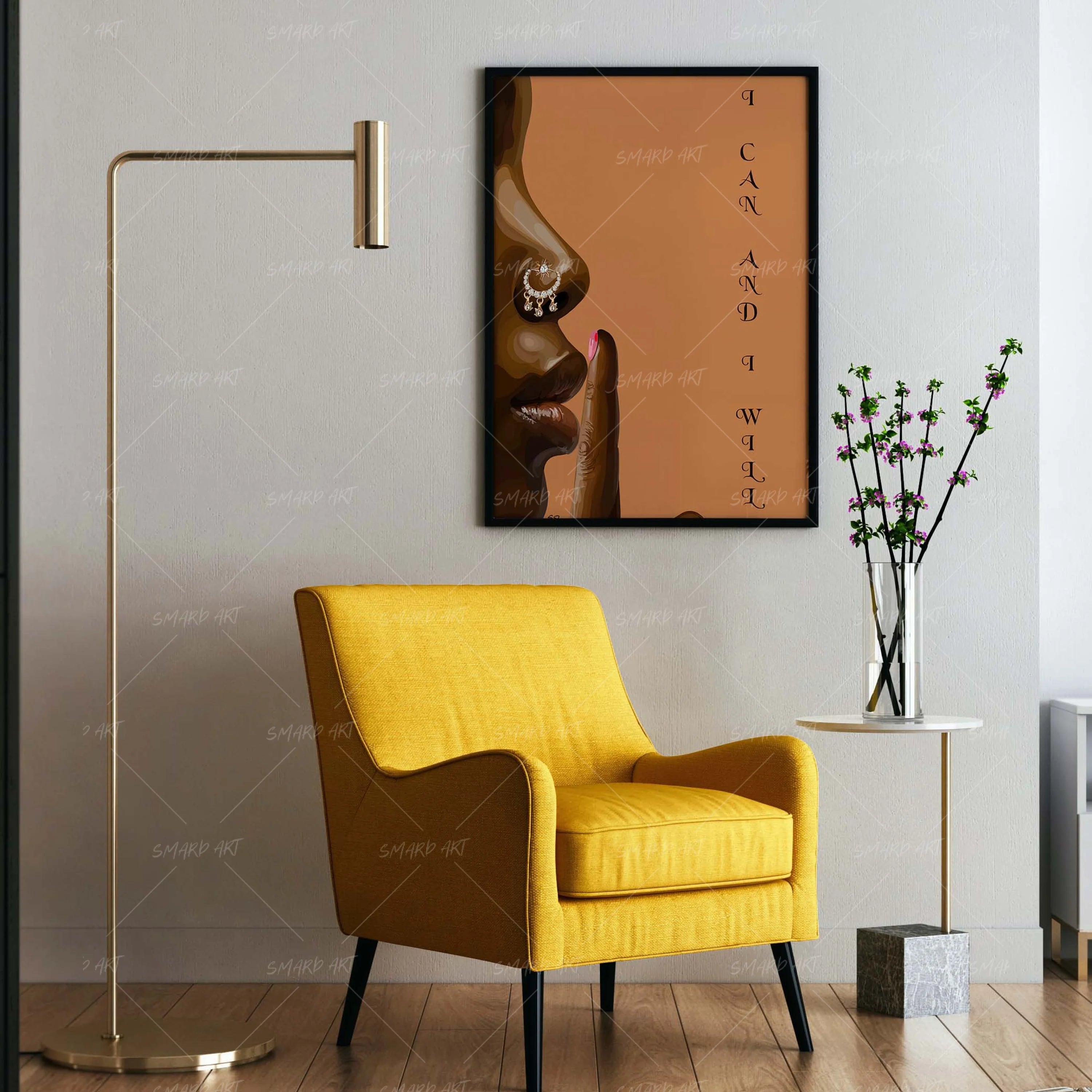 Centerprice-wall art print featuring decorative artistic design suitable for living rooms, offices, and schools by SmardArt. Elevate your space with Black wall art that speaks to culture, identity, and creativity. At Smard, we celebrate artistry made with melanin, bringing powerful and inspiring designs to life.