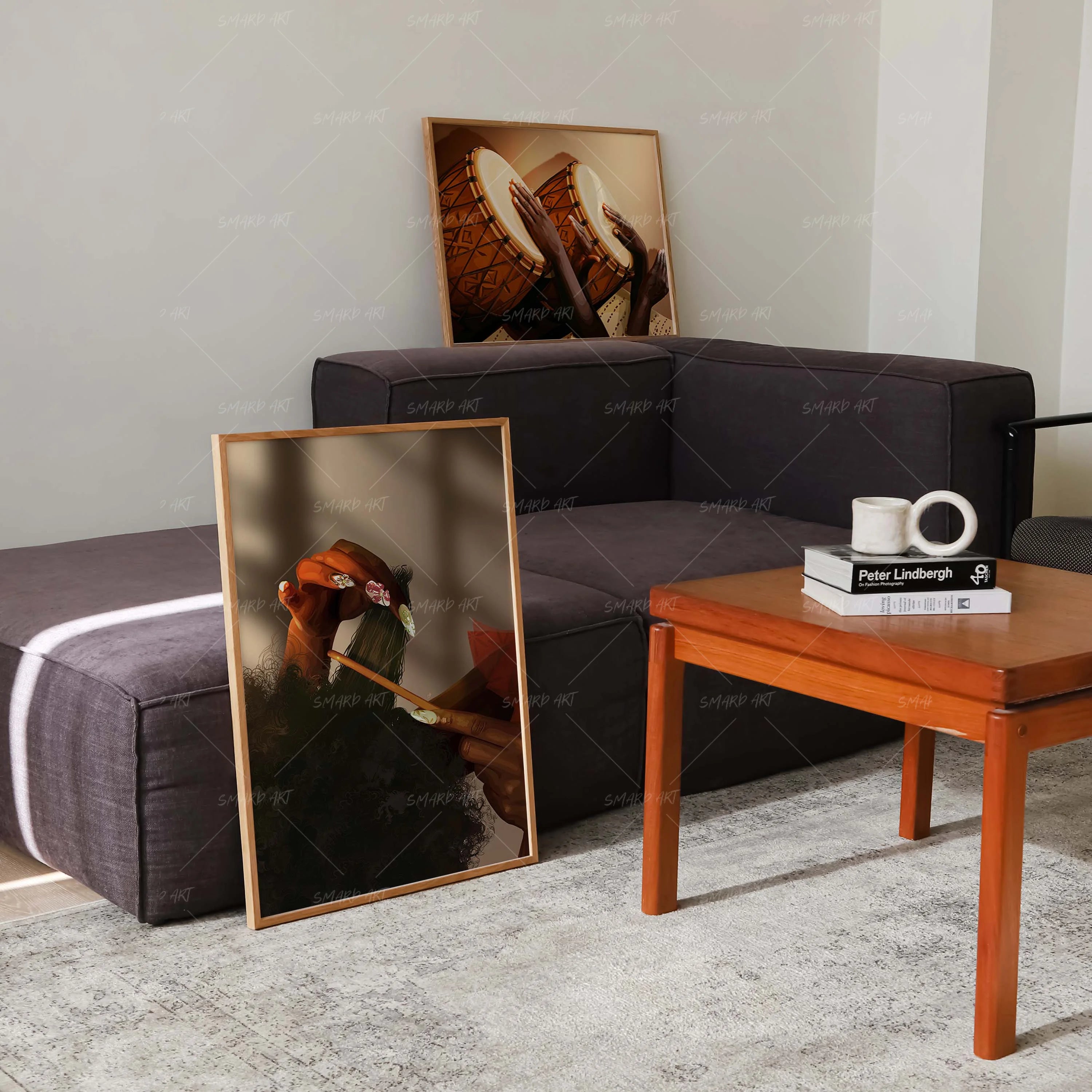 Art Print Bundle : Hands That Know + Djembes-Smard