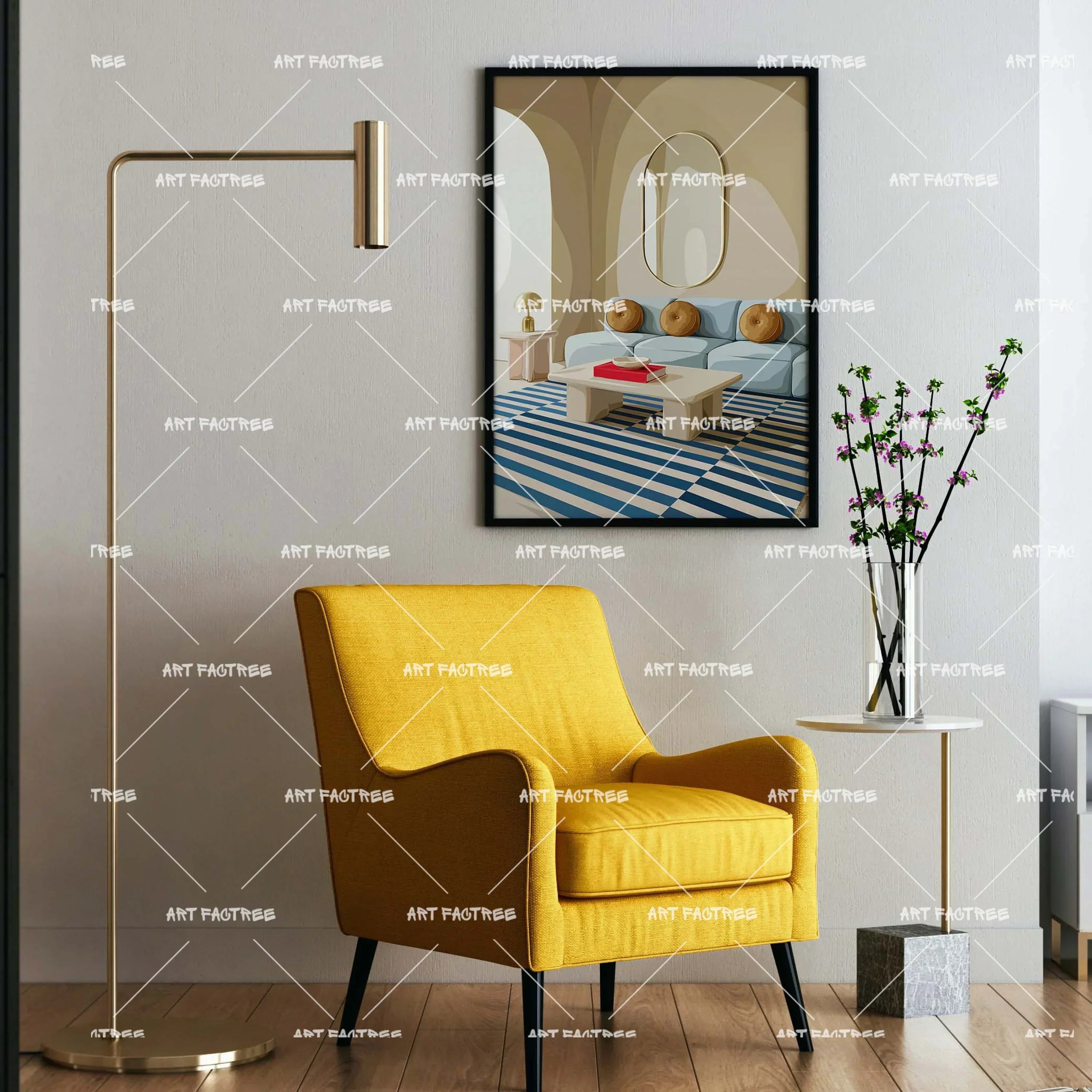 Soft Setting (Smard X Anaya)-wall art print featuring decorative artistic design suitable for living rooms, offices, and schools by SmardArt. Elevate your space with Black wall art that speaks to culture, identity, and creativity. At Smard, we celebrate artistry made with melanin, bringing powerful and inspiring designs to life.