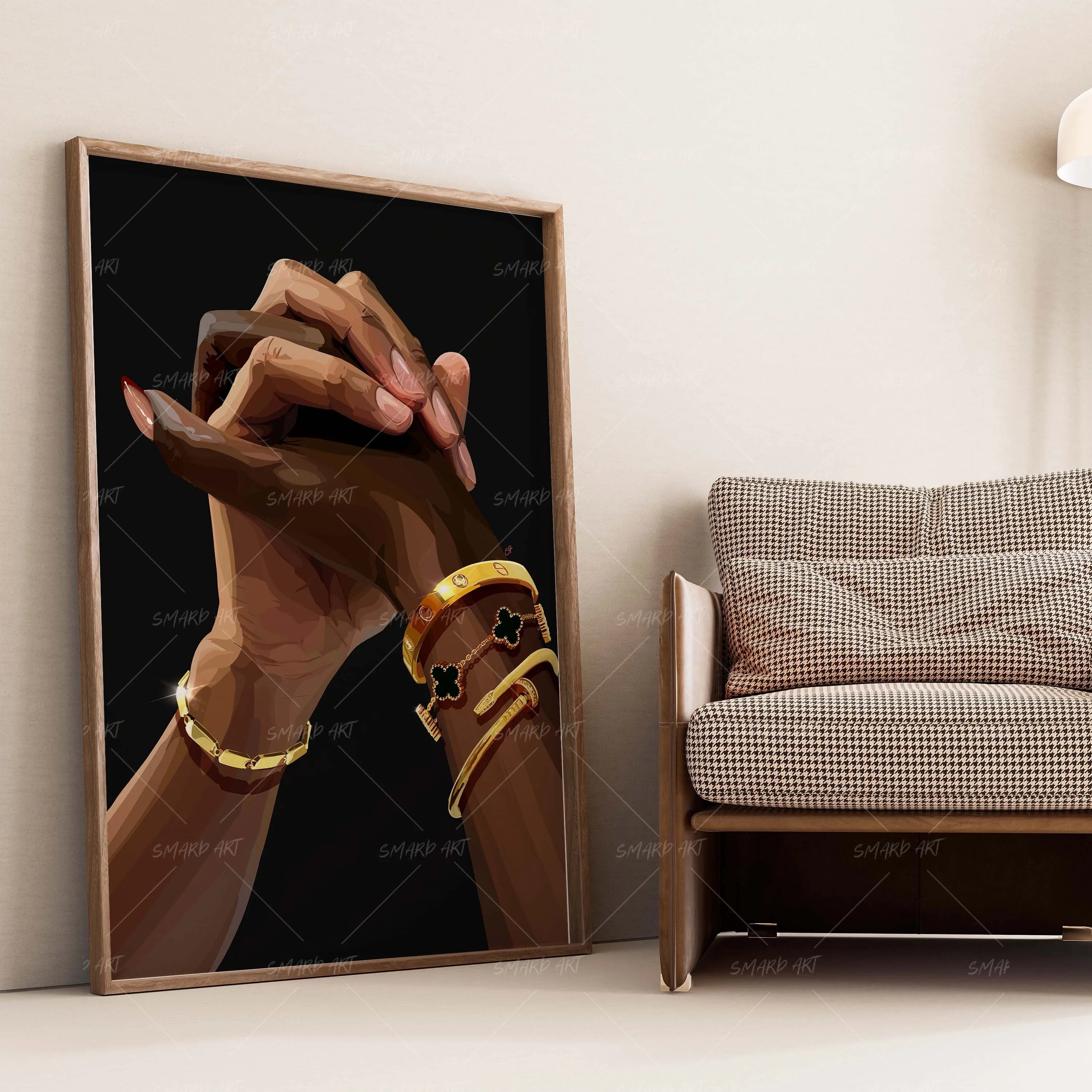 This Is Ours-wall art print featuring decorative artistic design suitable for living rooms, offices, and schools by SmardArt. Elevate your space with Black wall art that speaks to culture, identity, and creativity. At Smard, we celebrate artistry made with melanin, bringing powerful and inspiring designs to life.