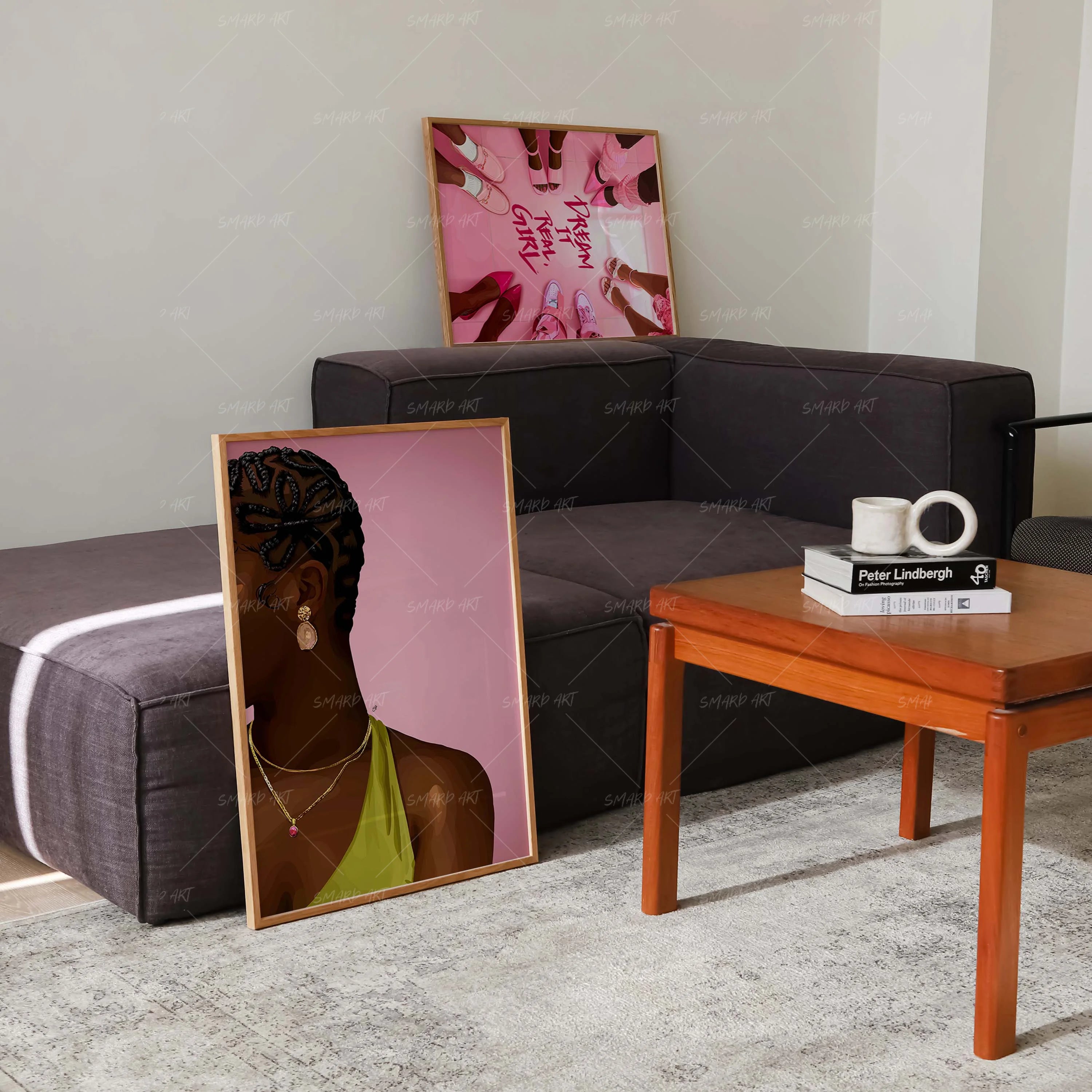 Art Print Bundle : Crowned Look + Dream It Real Girl-Smard