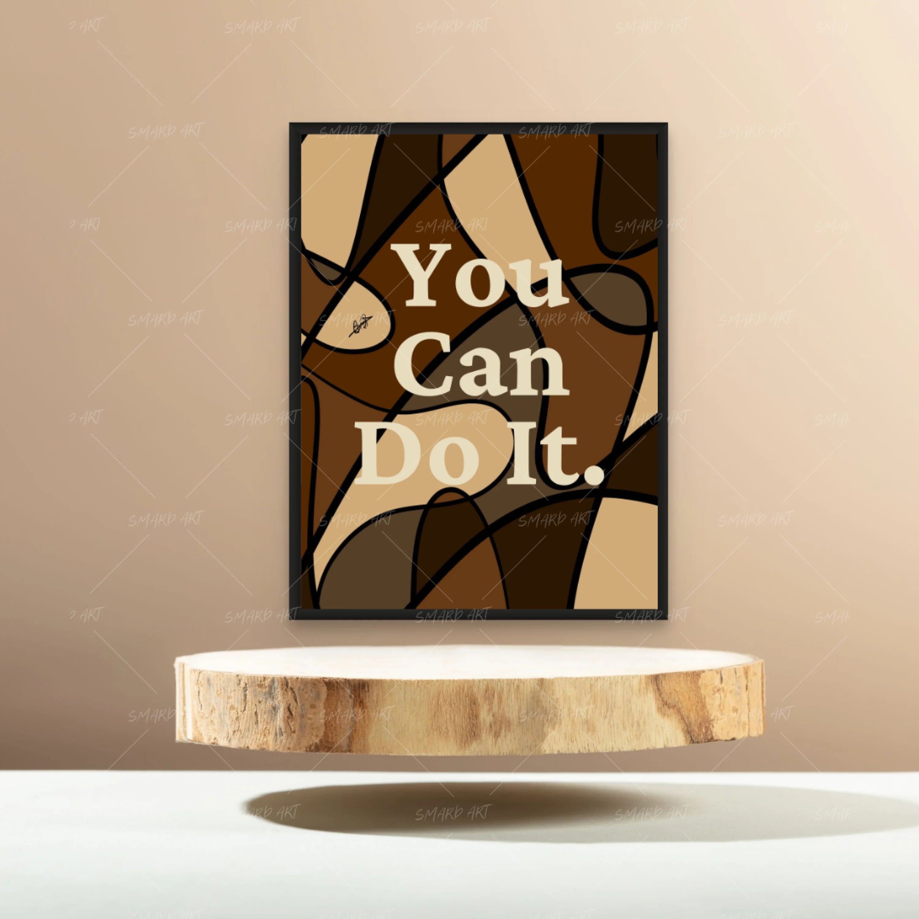 You Can Do It (Abstract)-Smard