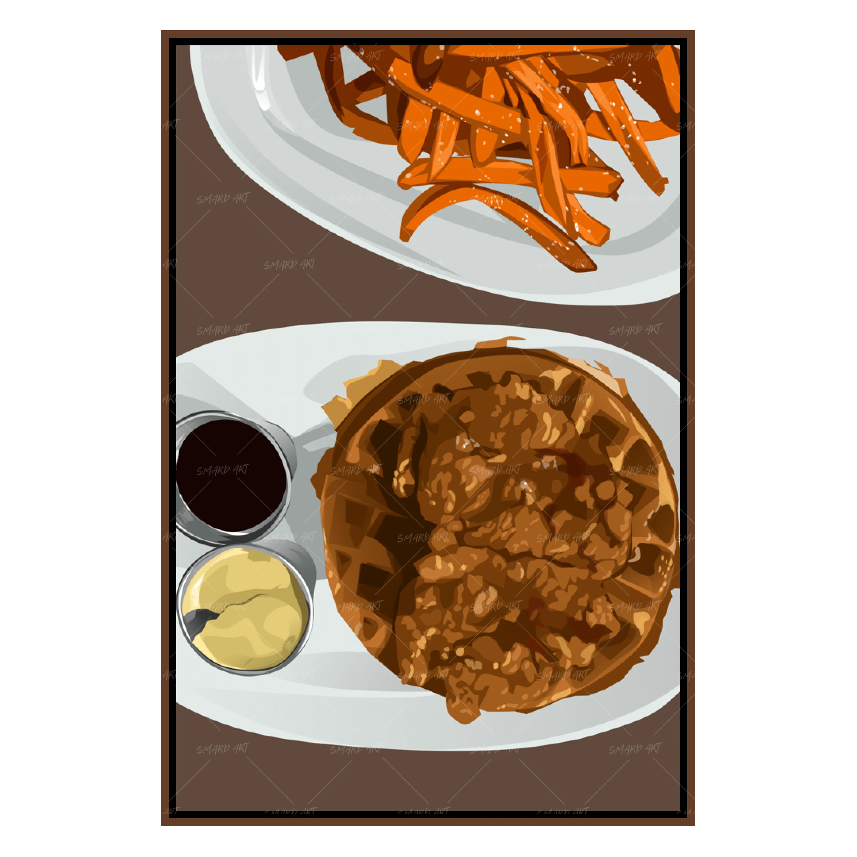 Chicken Waffles (Smard X Anaya)-Smard
