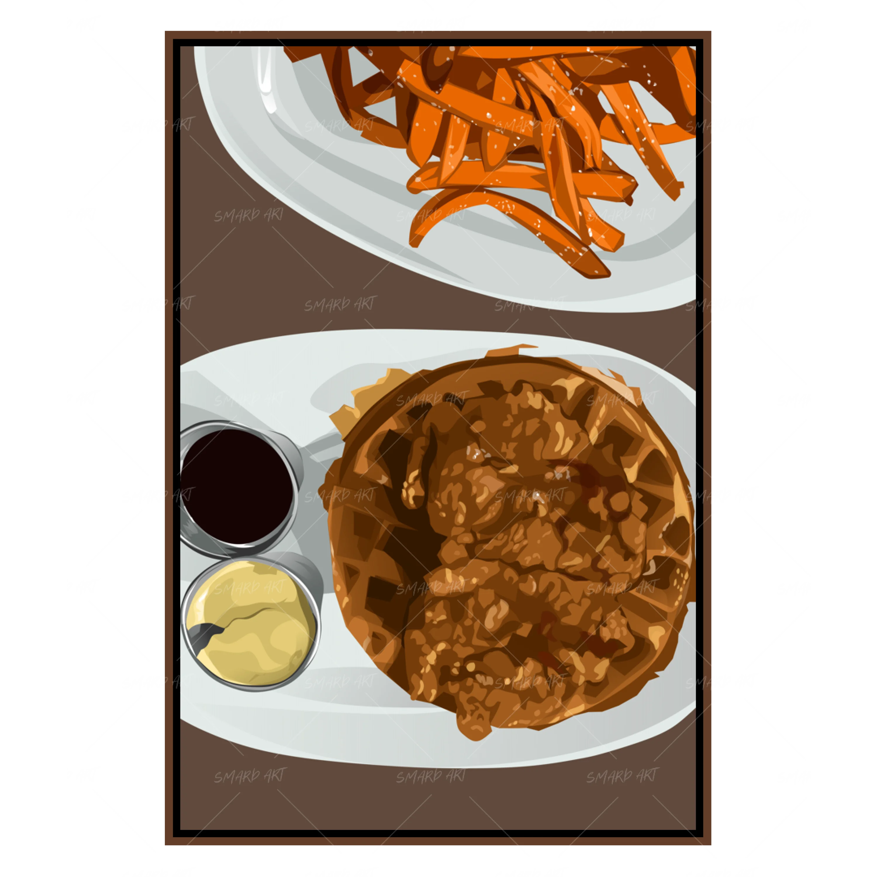 Chicken Waffles (Smard X Anaya)-Smard
