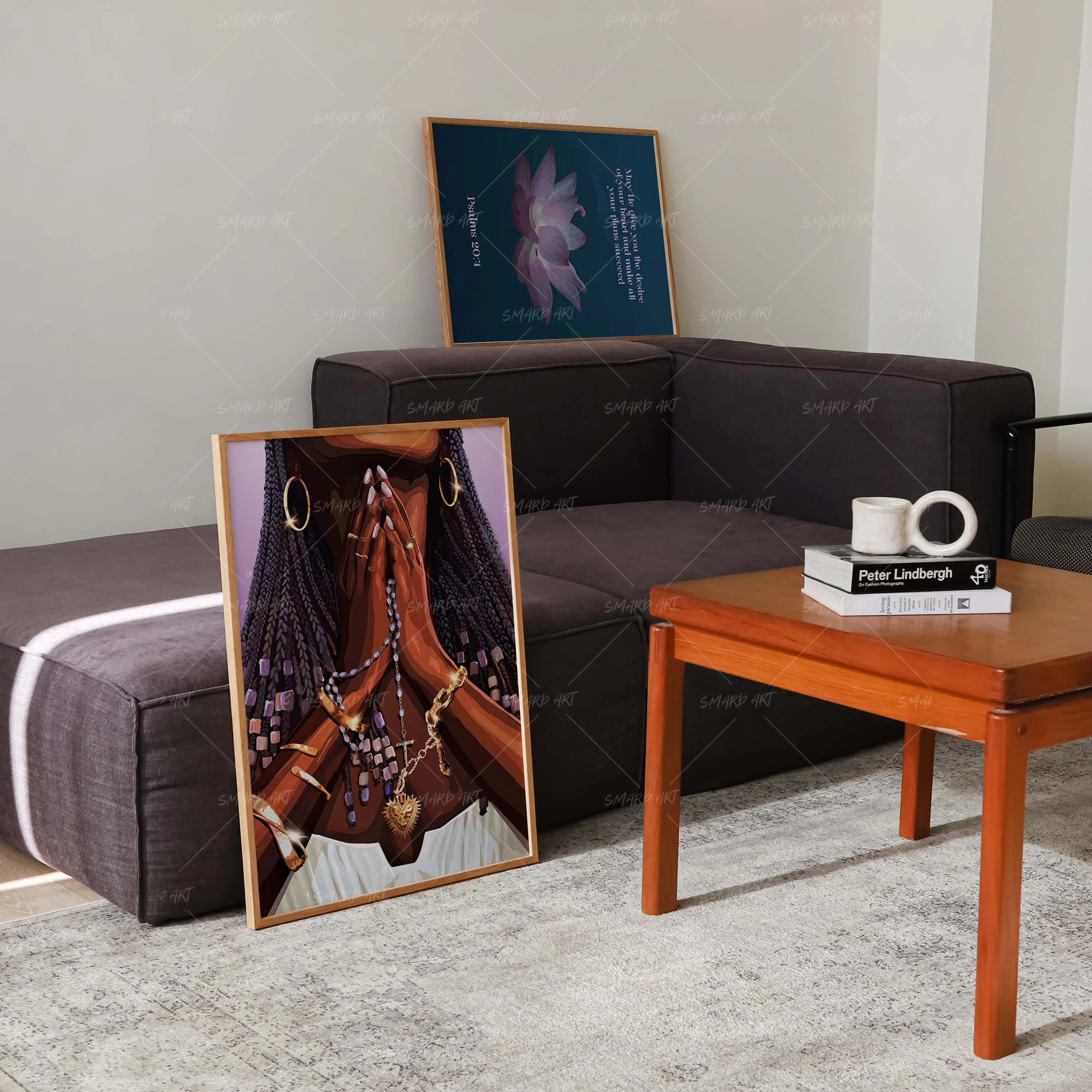 Art Print Bundle : Faith's Embrace + Psalms 20:4-Smard