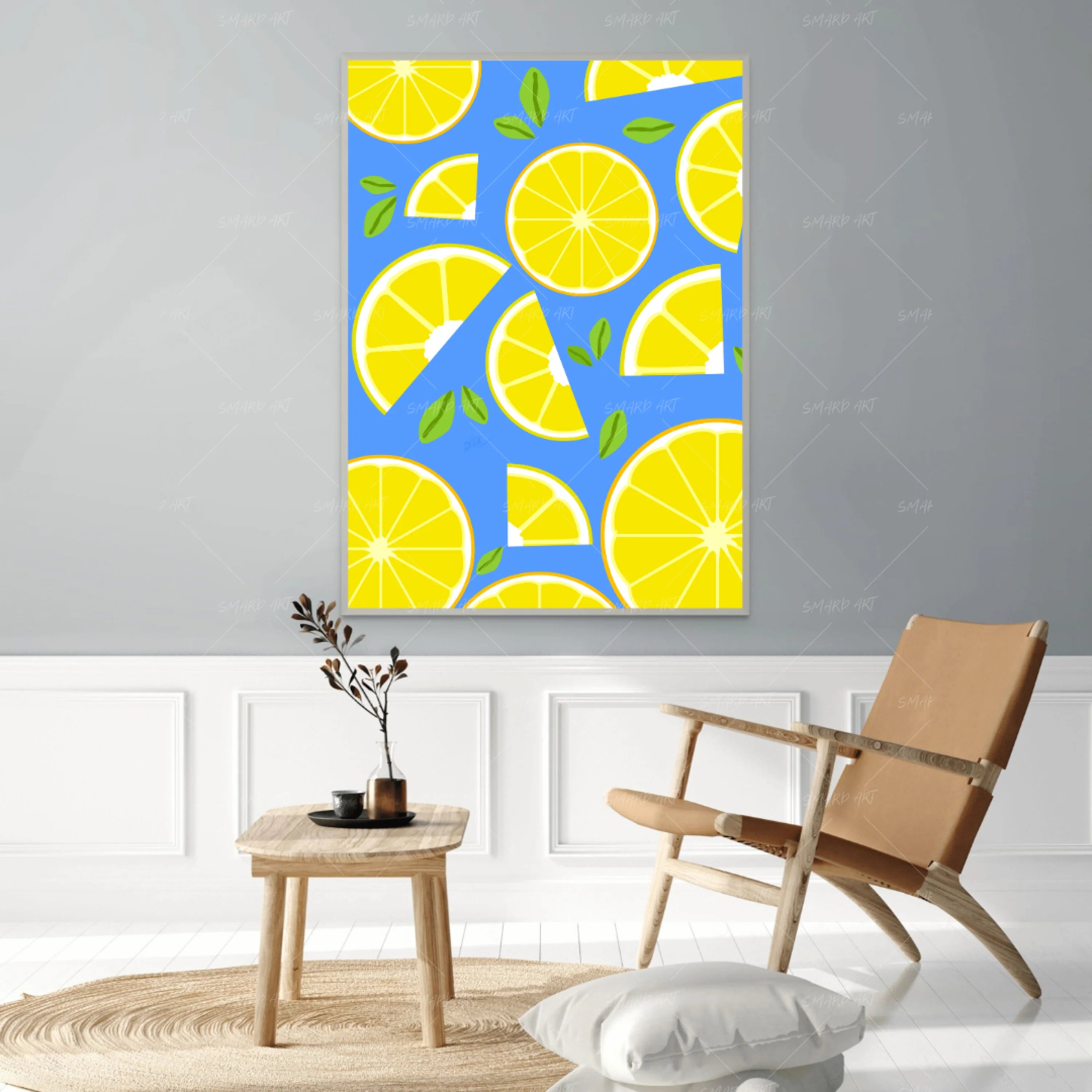 Fruit Patterns: Lemons (Smard X Anaya)-Smard