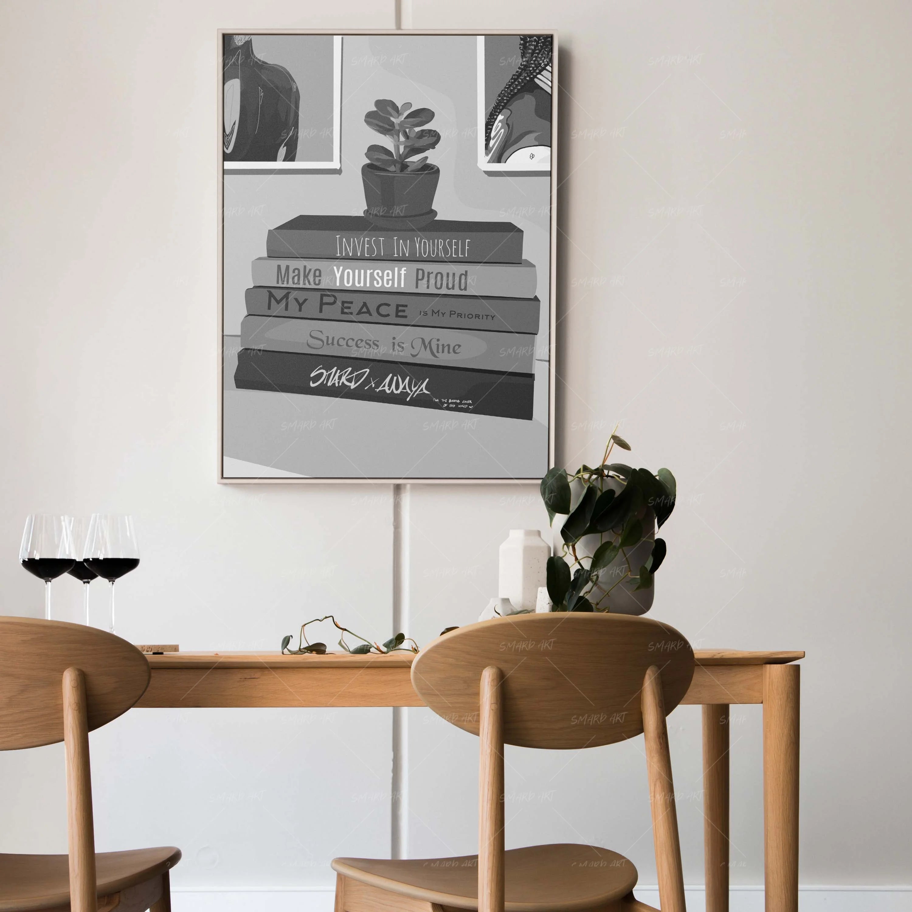 Bookslover (Smard X Anaya) B&W-Smard