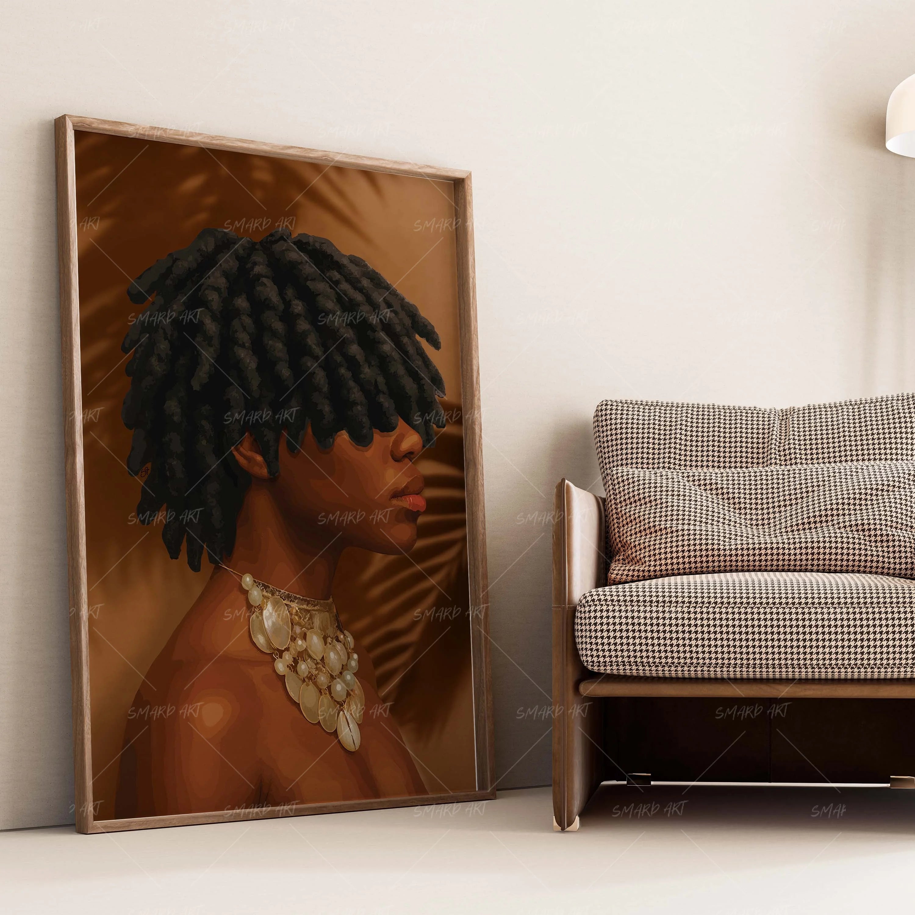Loc Language-wall art print featuring decorative artistic design suitable for living rooms, offices, and schools by SmardArt. Elevate your space with Black wall art that speaks to culture, identity, and creativity. At Smard, we celebrate artistry made with melanin, bringing powerful and inspiring designs to life.