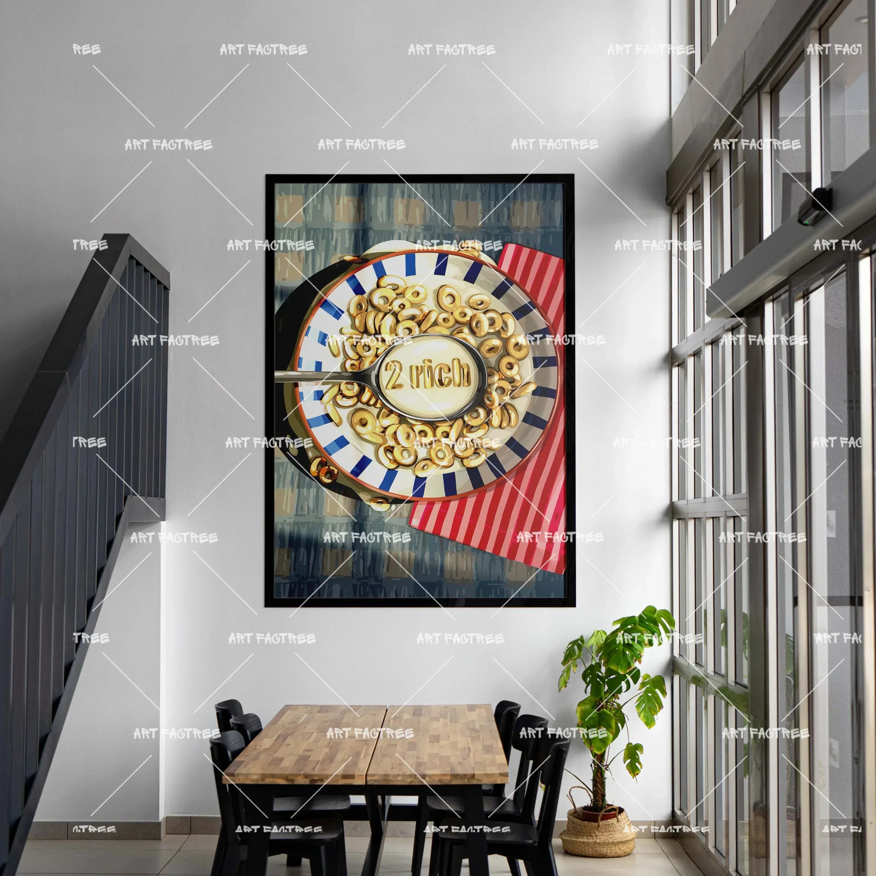 2 Rich (Smard X Anaya)-wall art print featuring decorative artistic design suitable for living rooms, offices, and schools by SmardArt. Elevate your space with Black wall art that speaks to culture, identity, and creativity. At Smard, we celebrate artistry made with melanin, bringing powerful and inspiring designs to life.