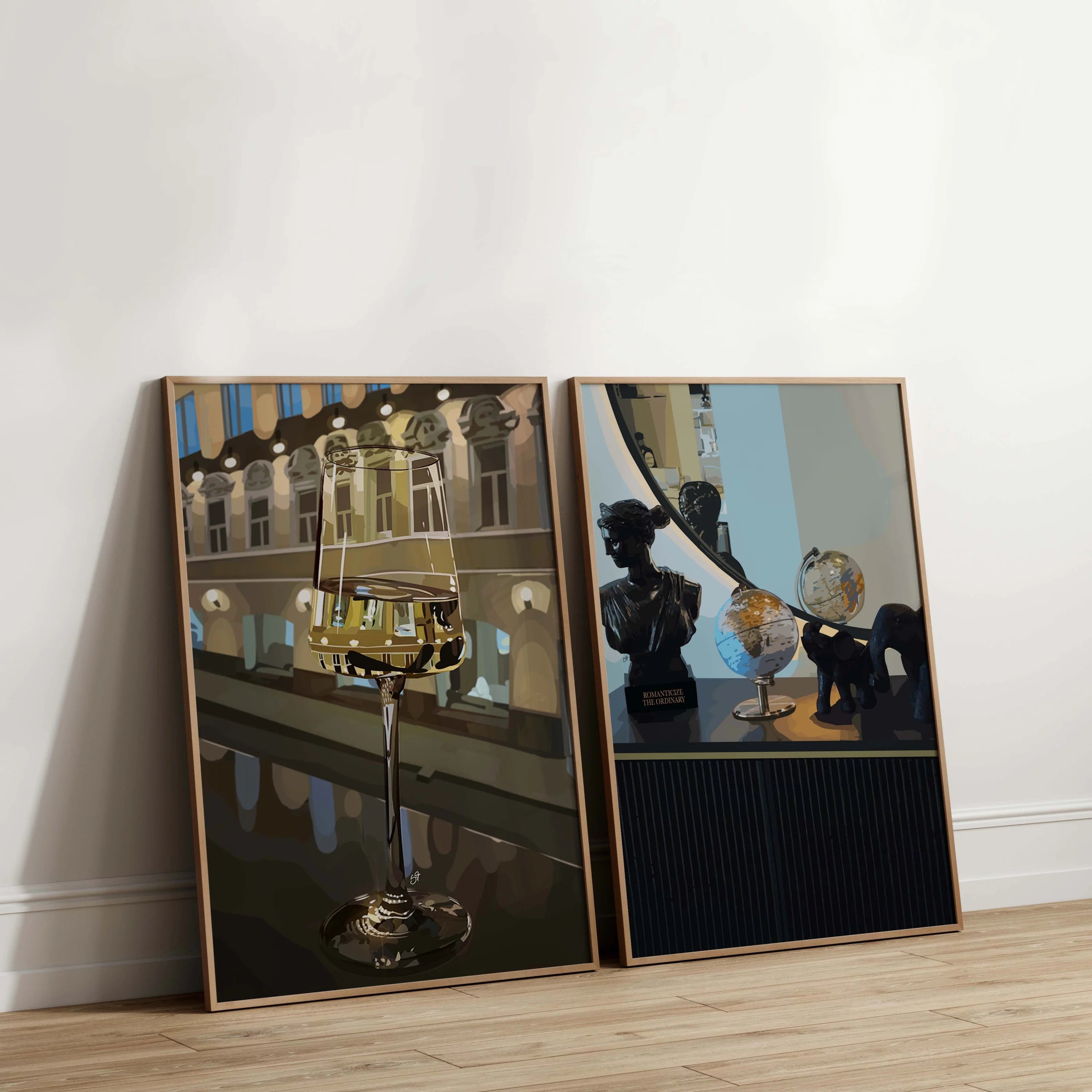 Art Print Bundle : Sip Slow, Live Soft + Romanticize The Ordinary