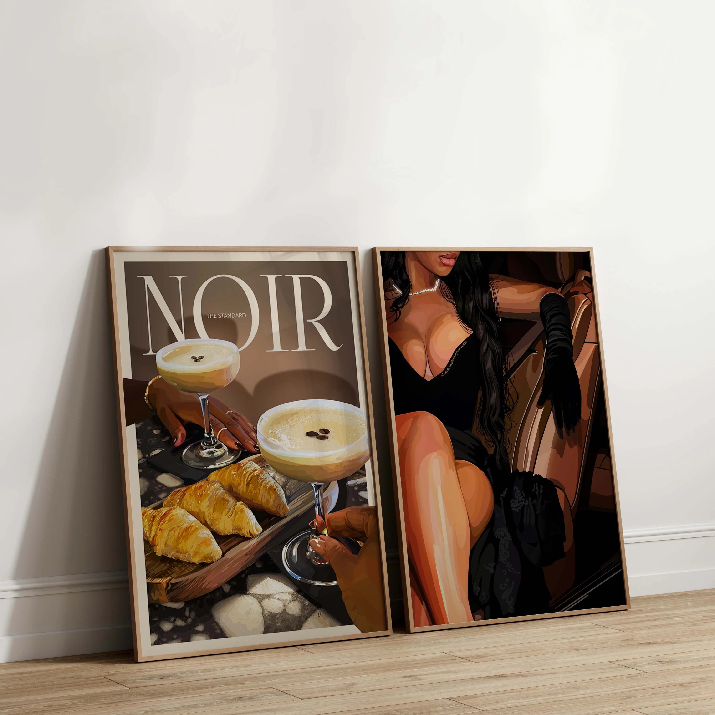Art Print Bundle : Noir + Radiates Confidence