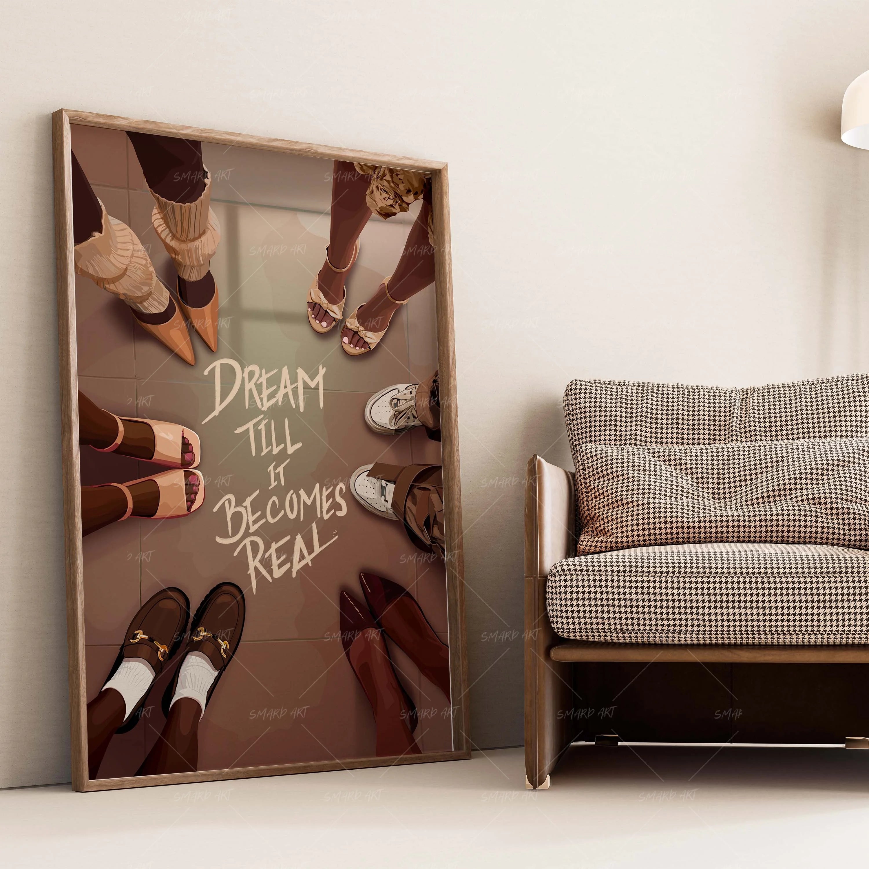 Dream Till It Becomes Real-Brown-Smard