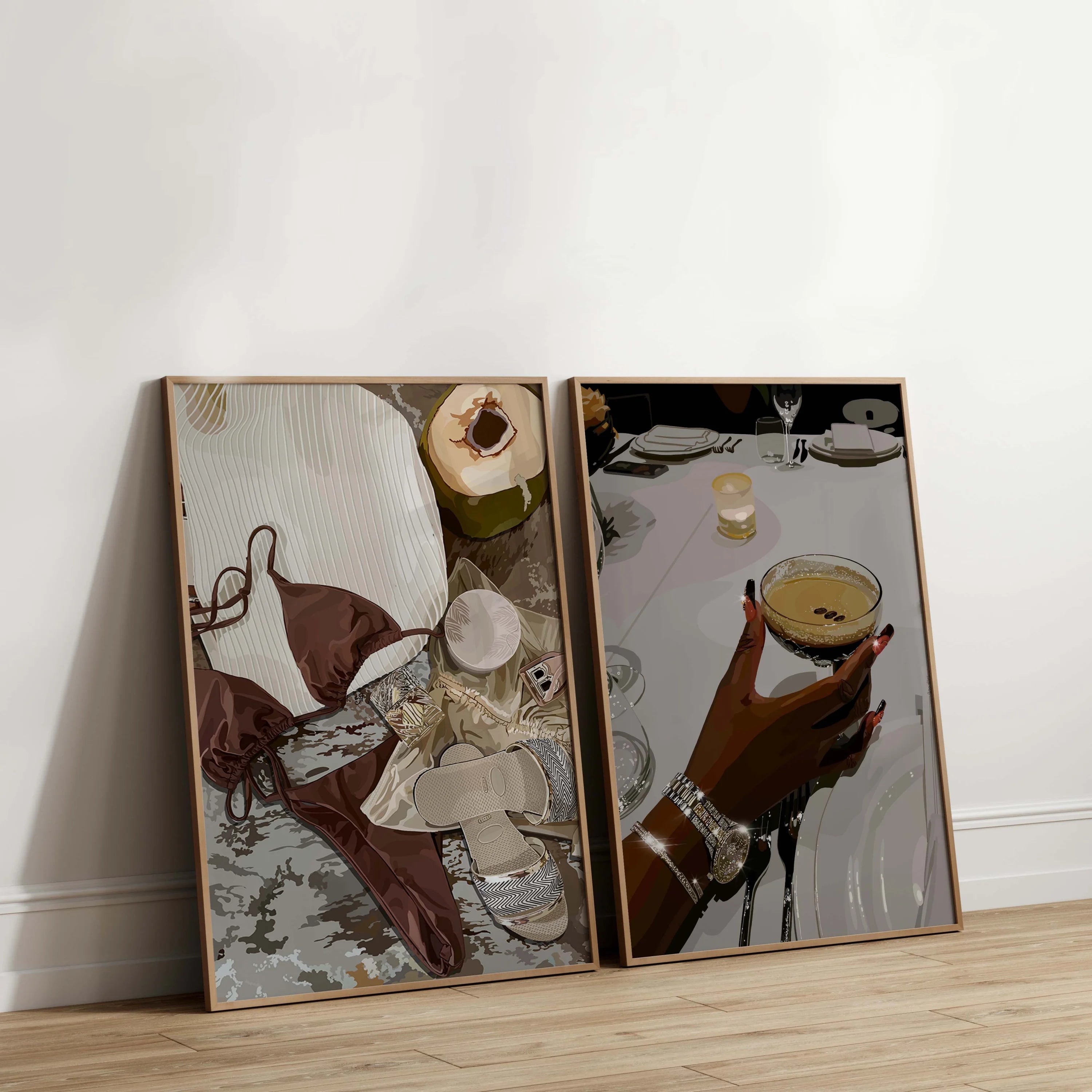 Art Print Bundle : TropiGal + Savor