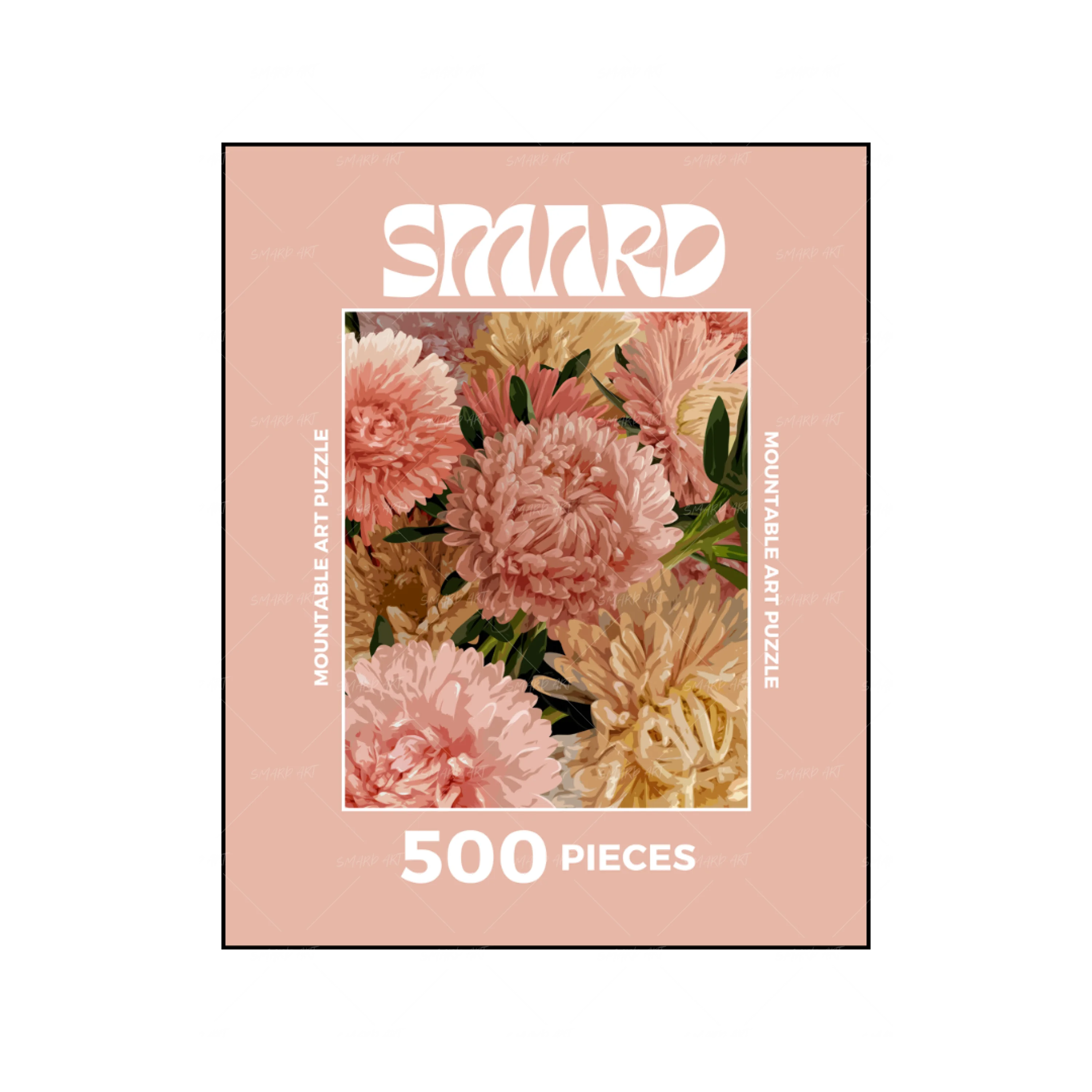 Yellow-Pink Mums Puzzle