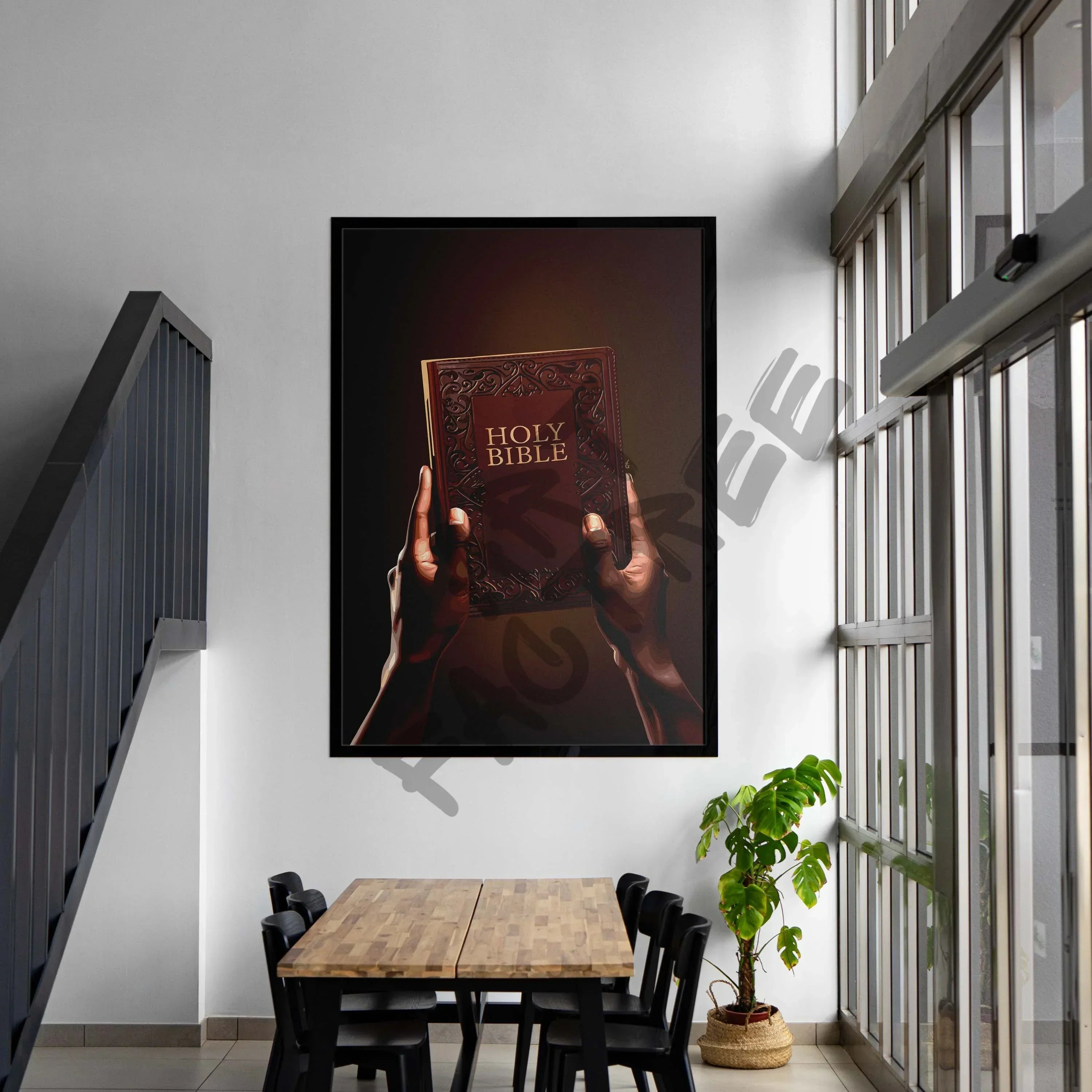 Stand Firm-wall art print featuring decorative artistic design suitable for living rooms, offices, and schools by SmardArt. Elevate your space with Black wall art that speaks to culture, identity, and creativity. At Smard, we celebrate artistry made with melanin, bringing powerful and inspiring designs to life.